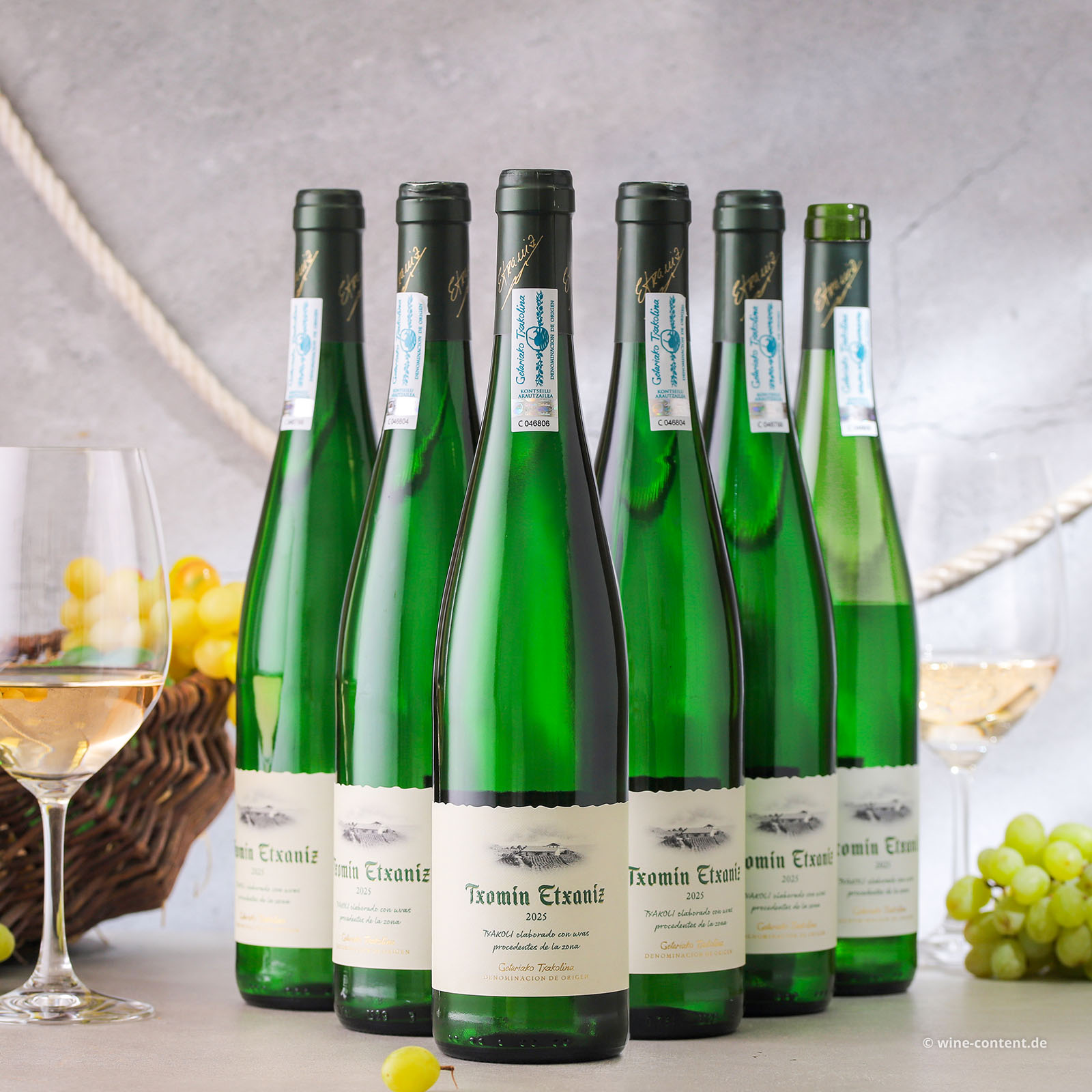 6er-Sparpaket Txakoli Blanco 2025