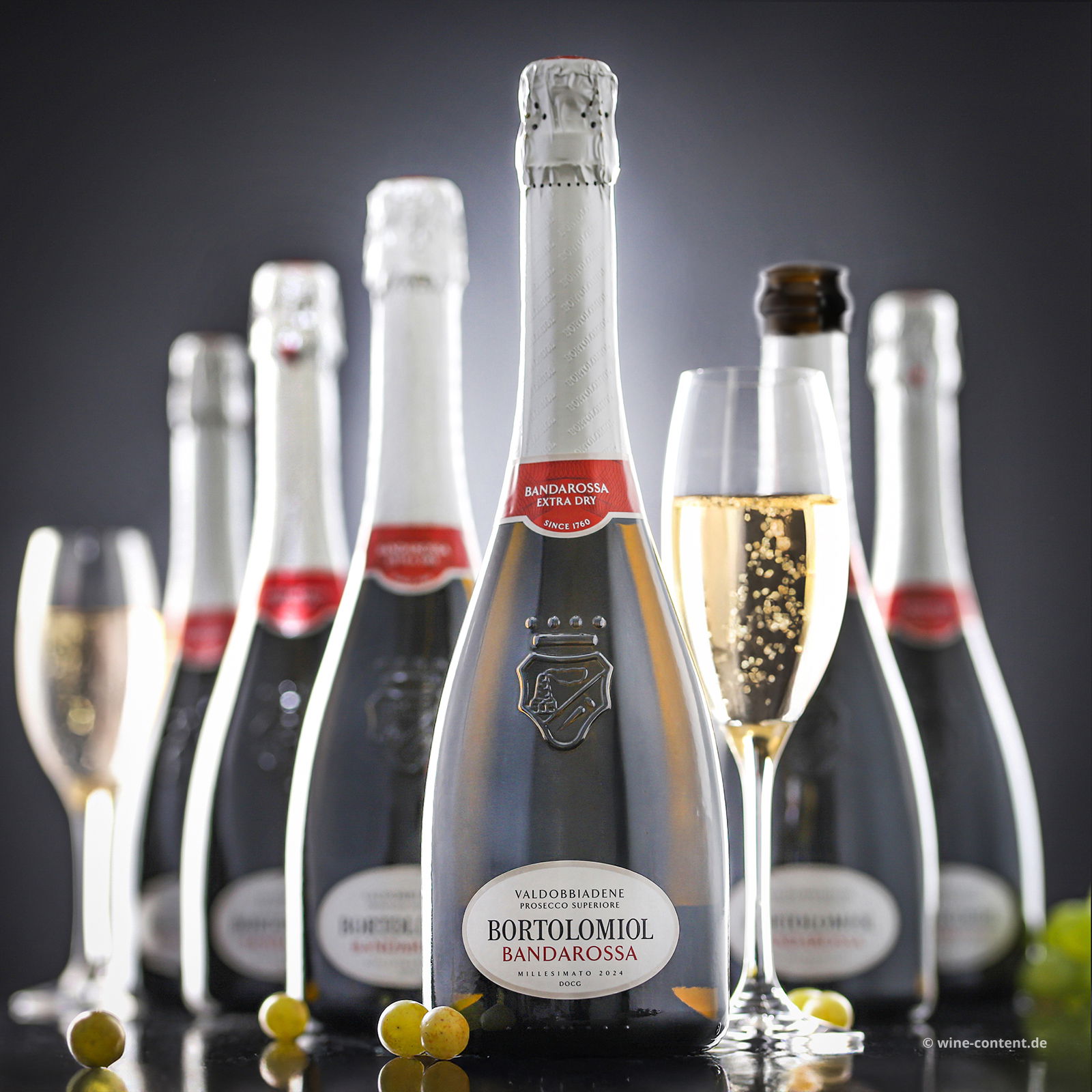 6er-Sparpaket Prosecco Superiore 2024 Bandarossa Extra Dry
