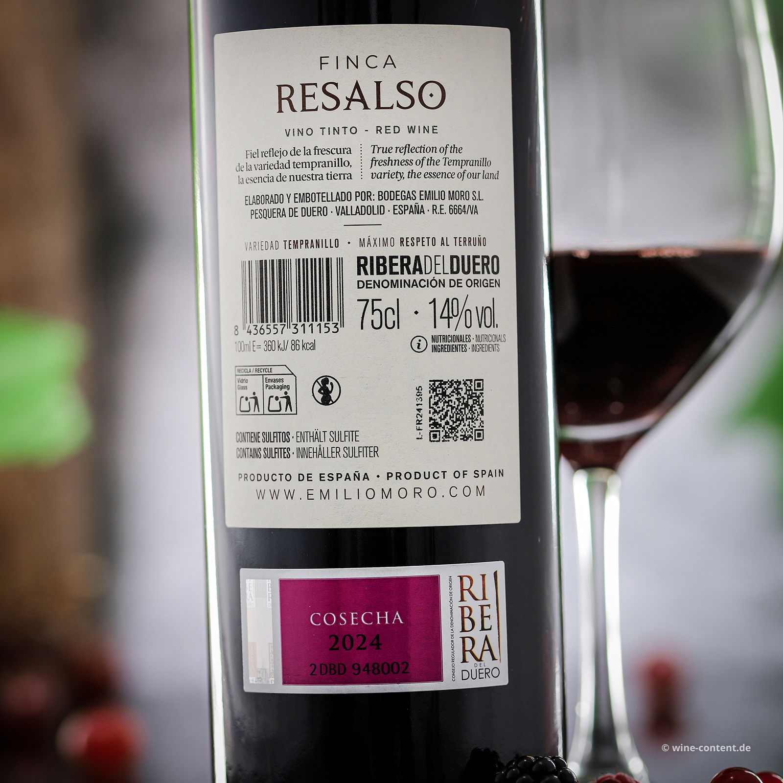 Tempranillo 2024 Finca Resalso
