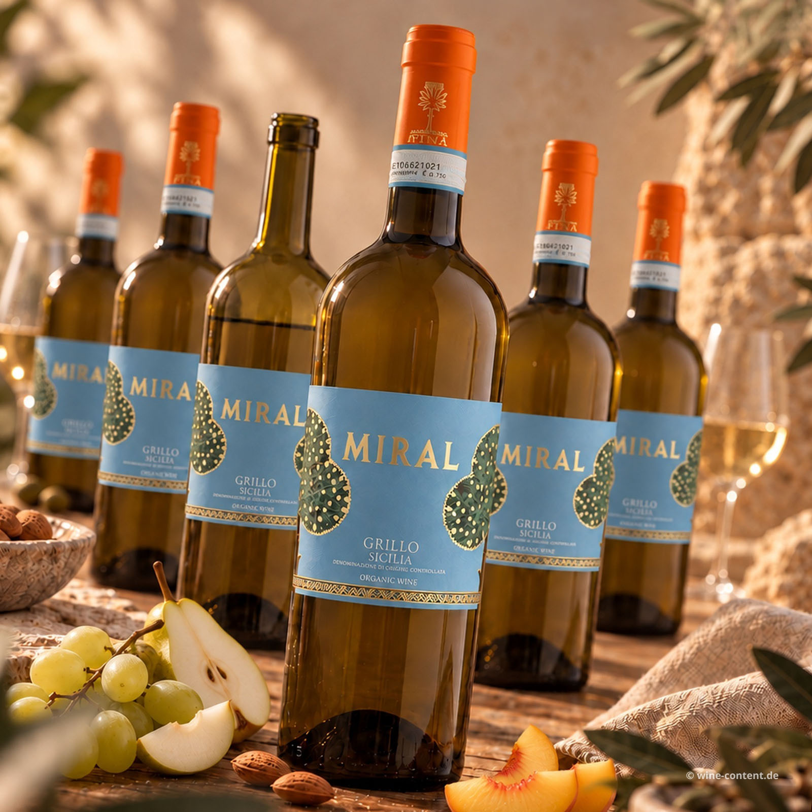 6er-Sparpaket Grillo Sicilia 2025 Miral Bio
