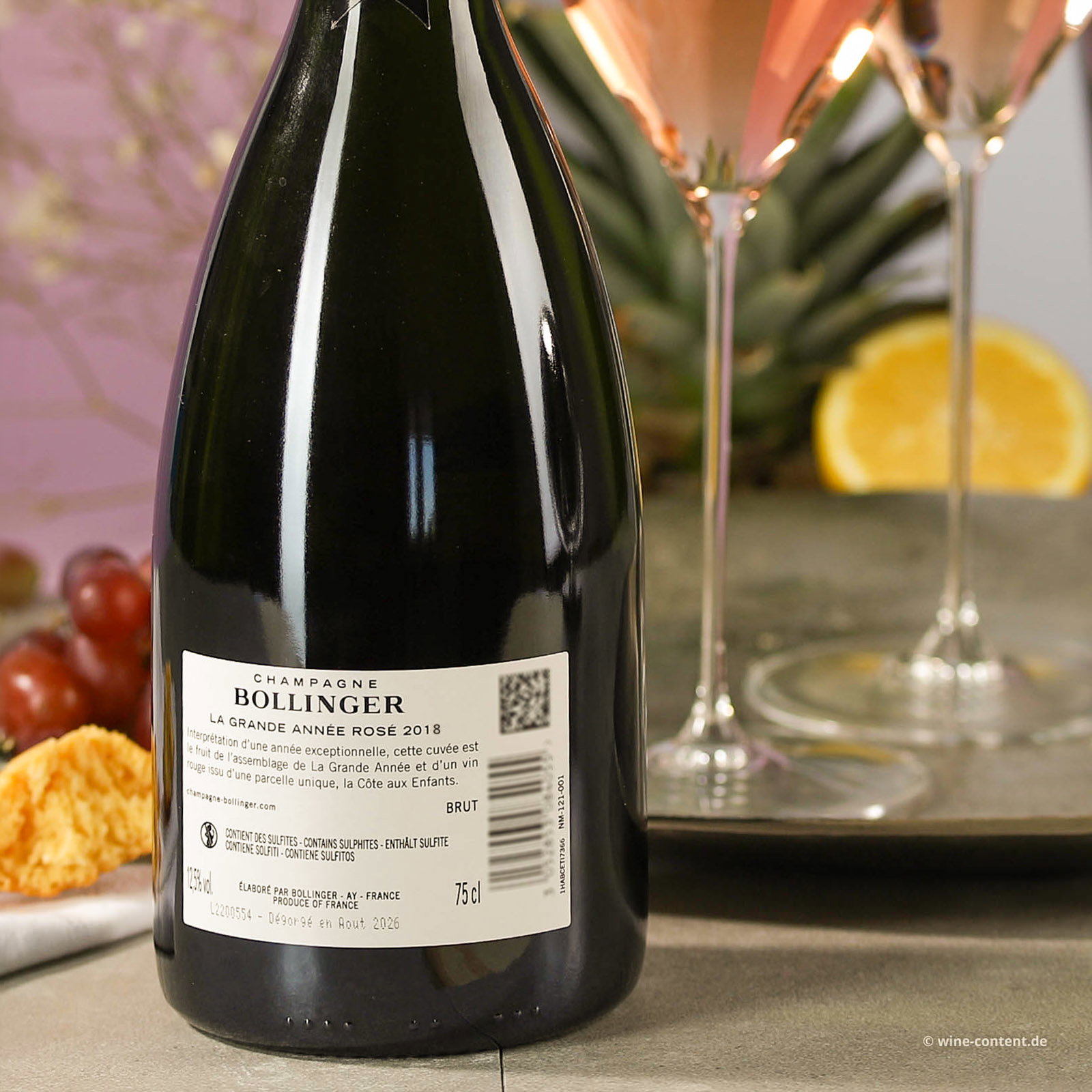 Champagner Rosé 2018 La Grande Année Brut