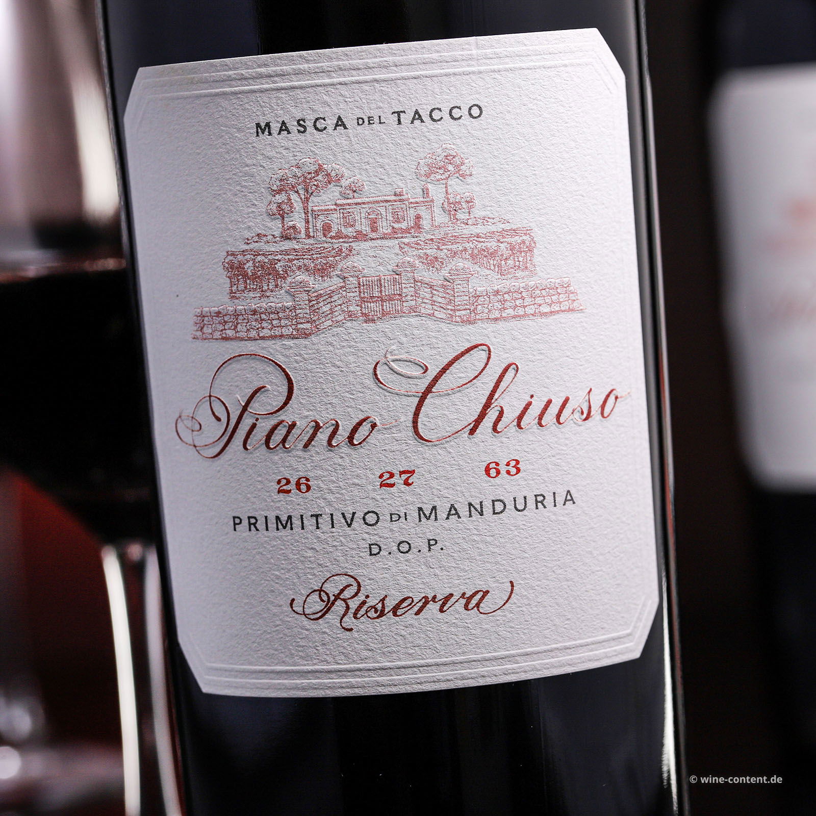 Primitivo di Manduria Riserva 2021 Piano Chiuso