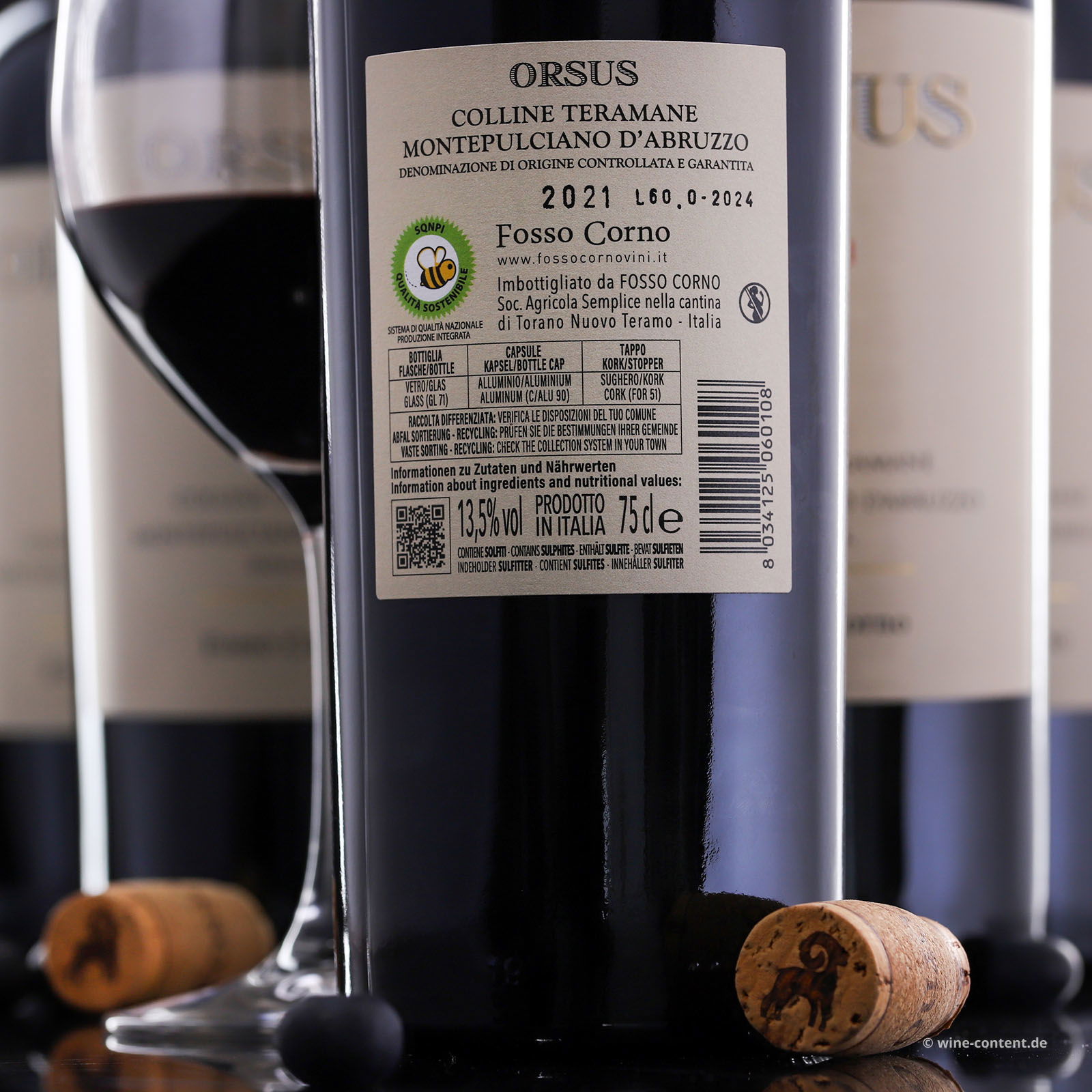 6er-Sparpaket Montepulciano d'Abruzzo 2021 Orsus