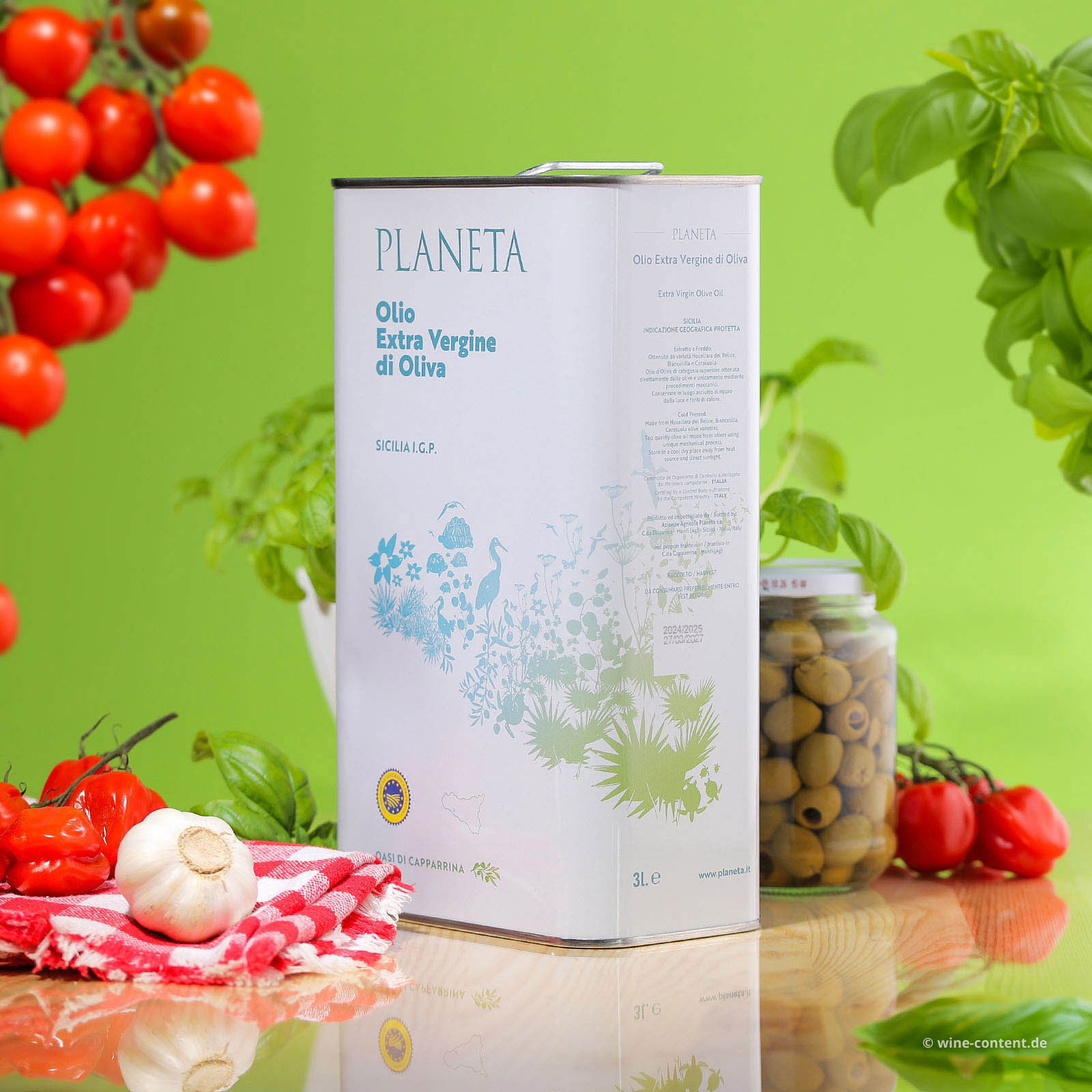 3 L Olivenöl Extra Vergine Sicilia 2024 Bio
