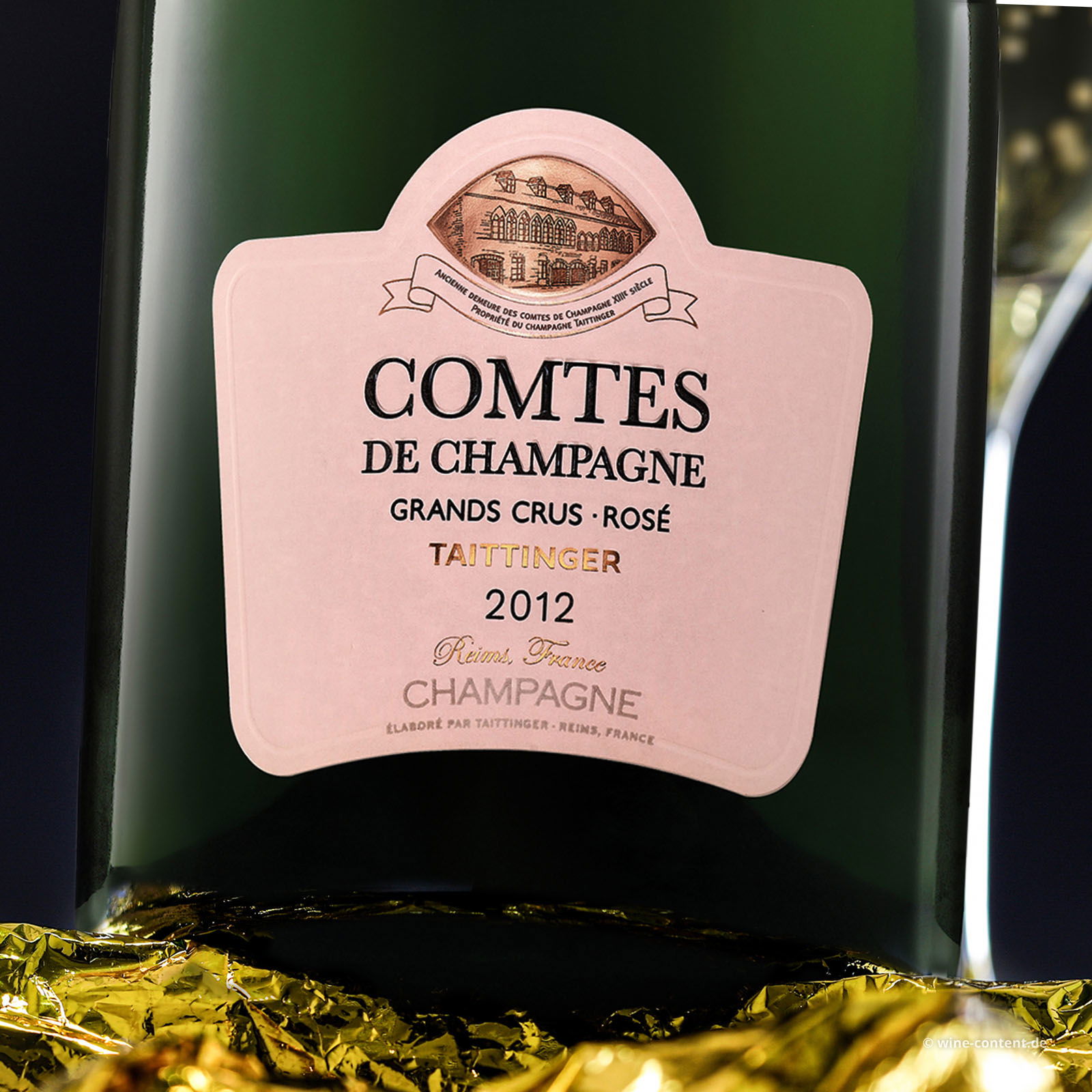 Champagner Rosé 2012 Comtes de Champagne Brut