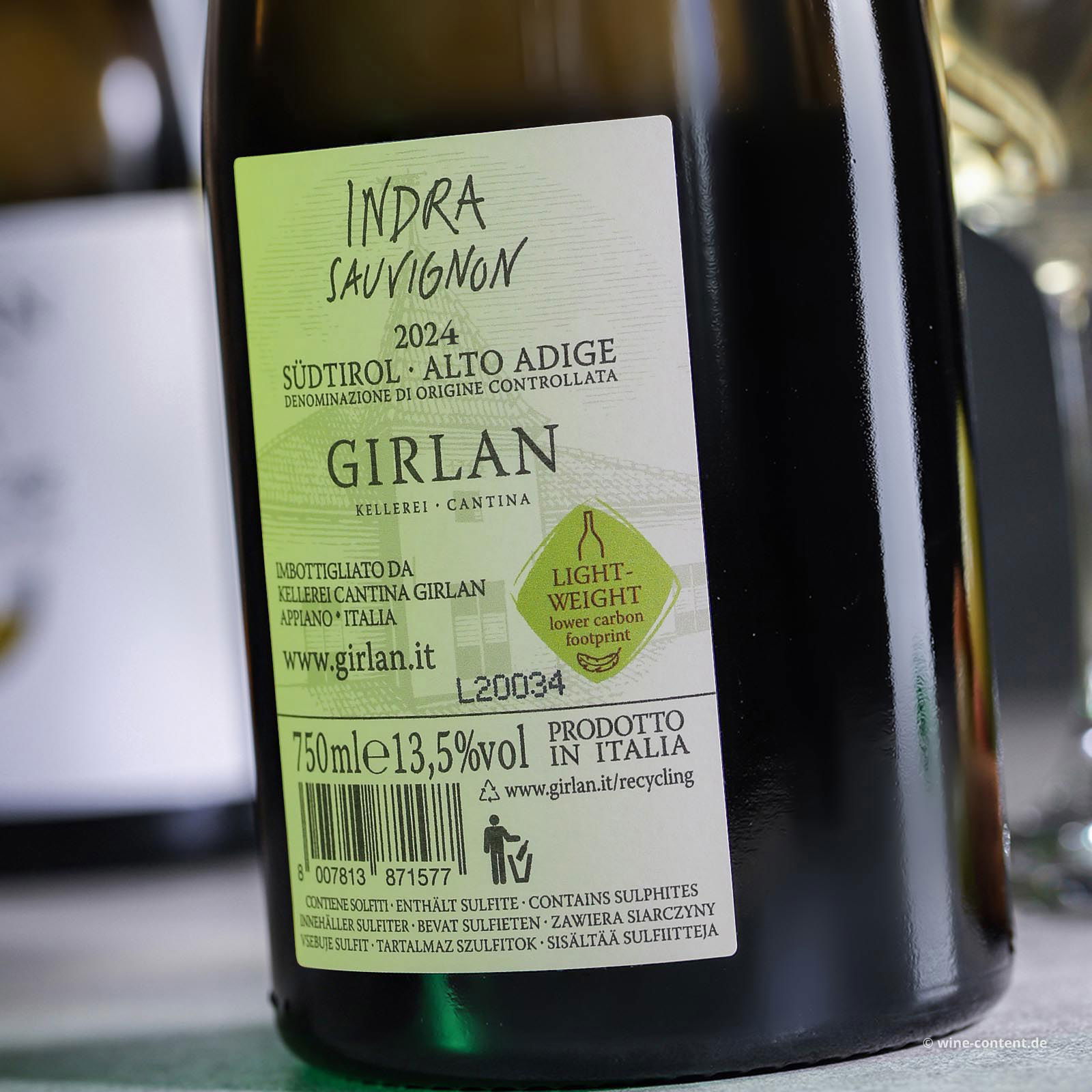 Sauvignon Blanc 2024 Indra