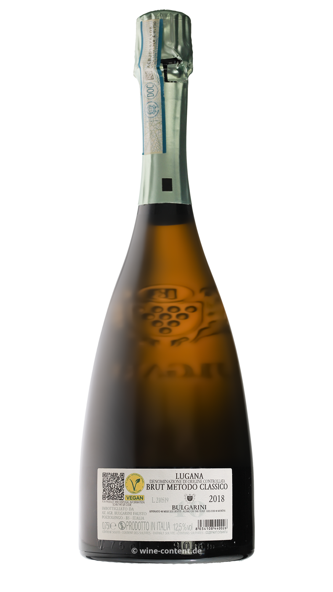 Lugana Spumante 2018 40 mesi Brut