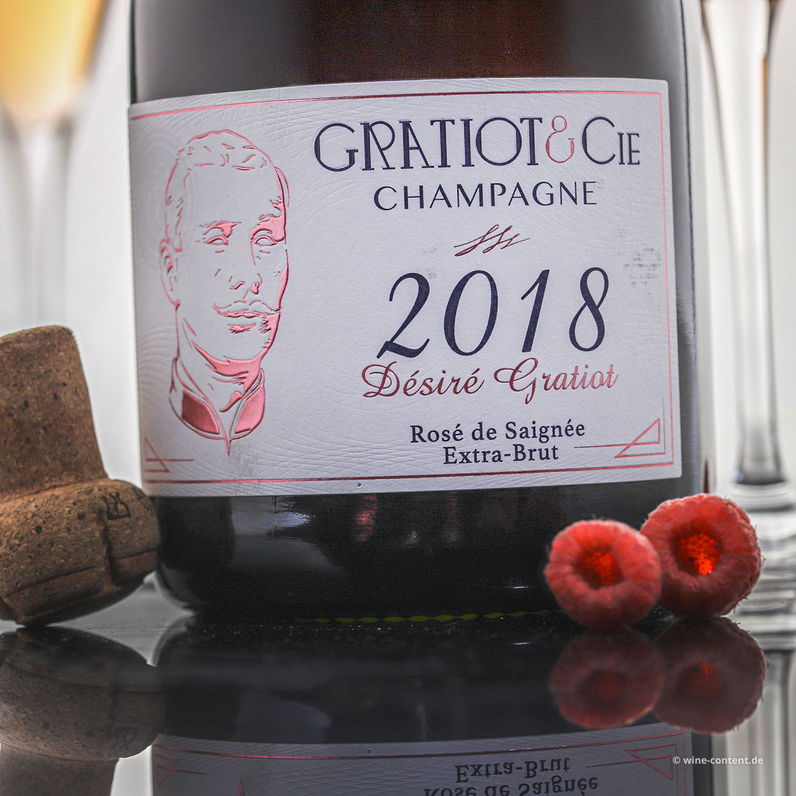 Champagner Désiré Rosé Saignée 2018 Extra Brut