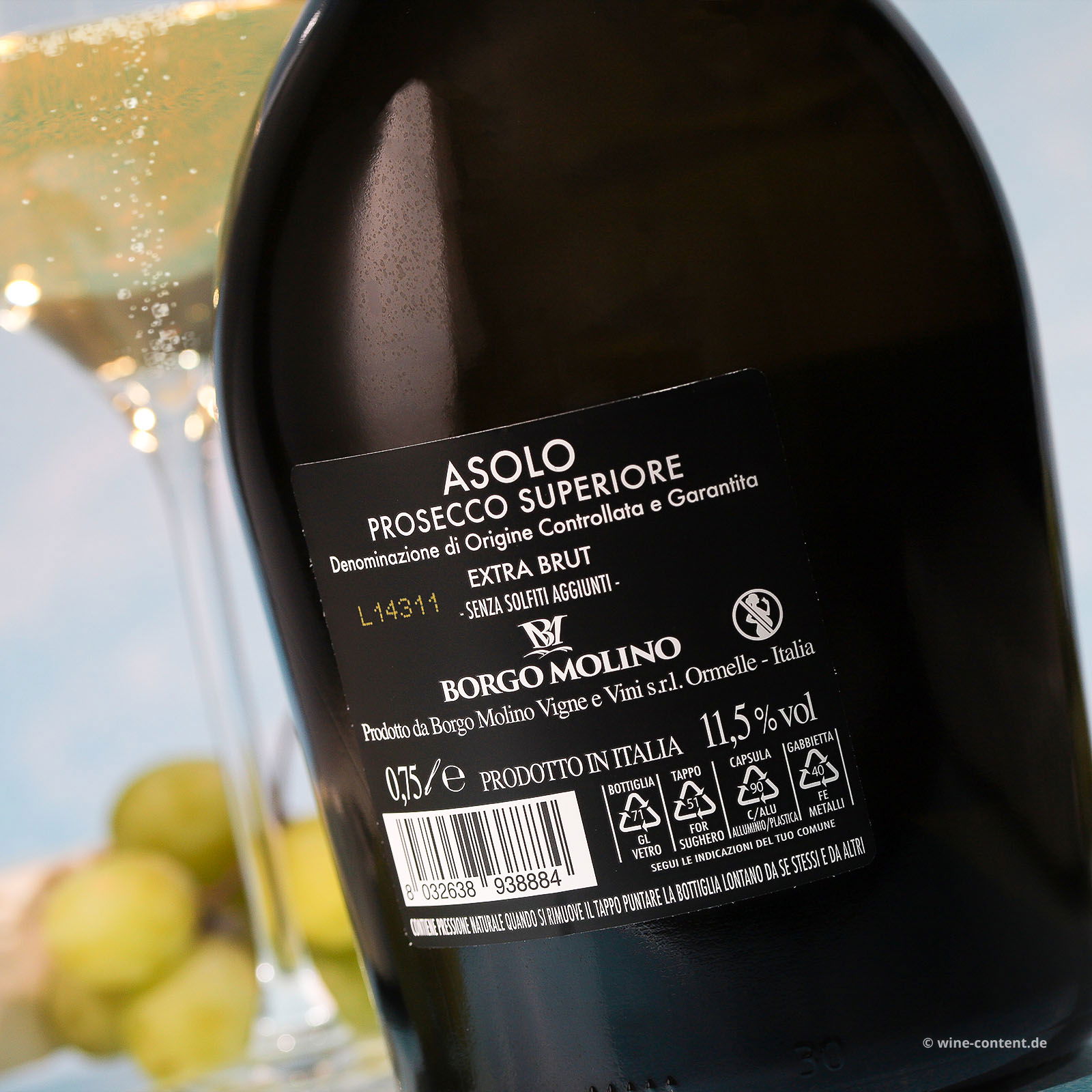 Borgo Molino Prosecco Superiore Asolo Extra Brut