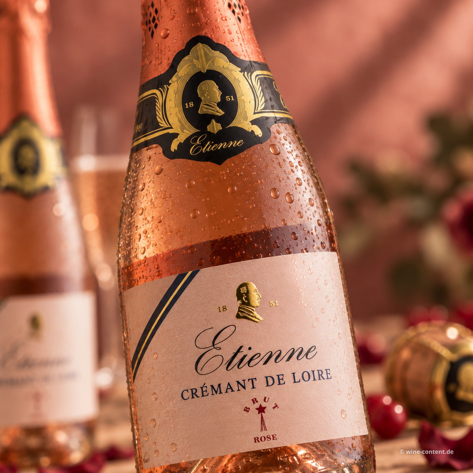6er-Sparpaket Crémant de Loire Rosé Etienne Brut