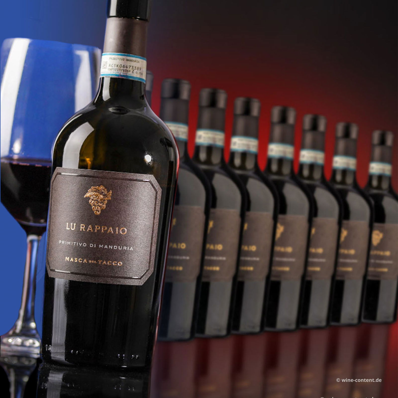 9er-Sparpaket Primitivo di Manduria 2023 Lu Rappaio 9er-Sparpaket Primitivo di Manduria 2023 Lu Rappaio