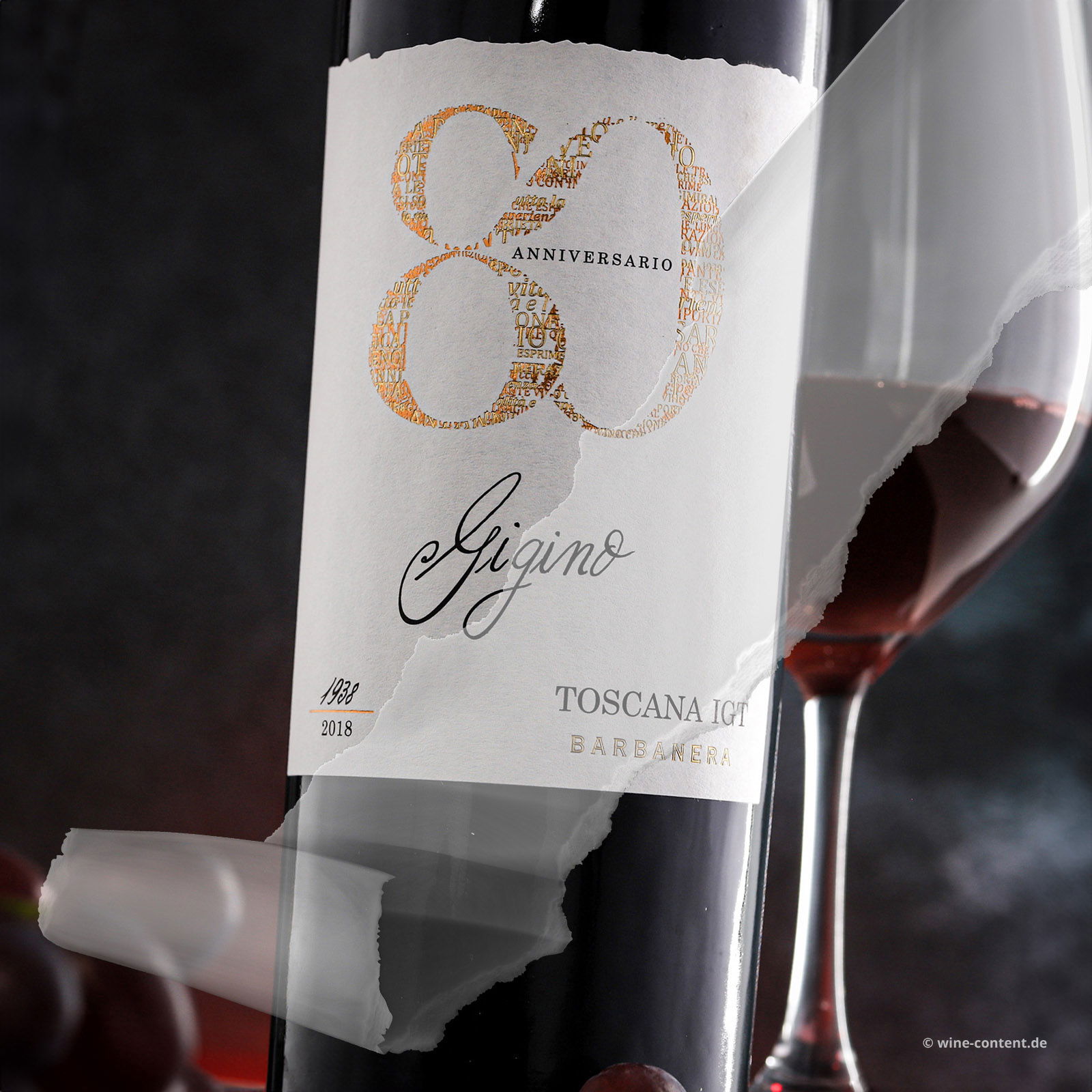 Gigino Rosso 2022 Anniversario 80 (Lagerschaden)