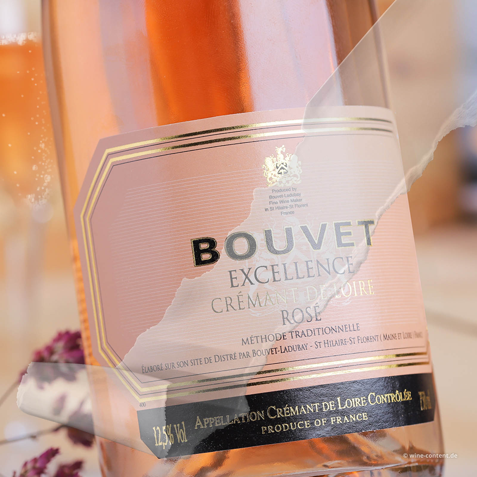 Crémant de Loire Rosé Excellence Brut (Lagerschaden)