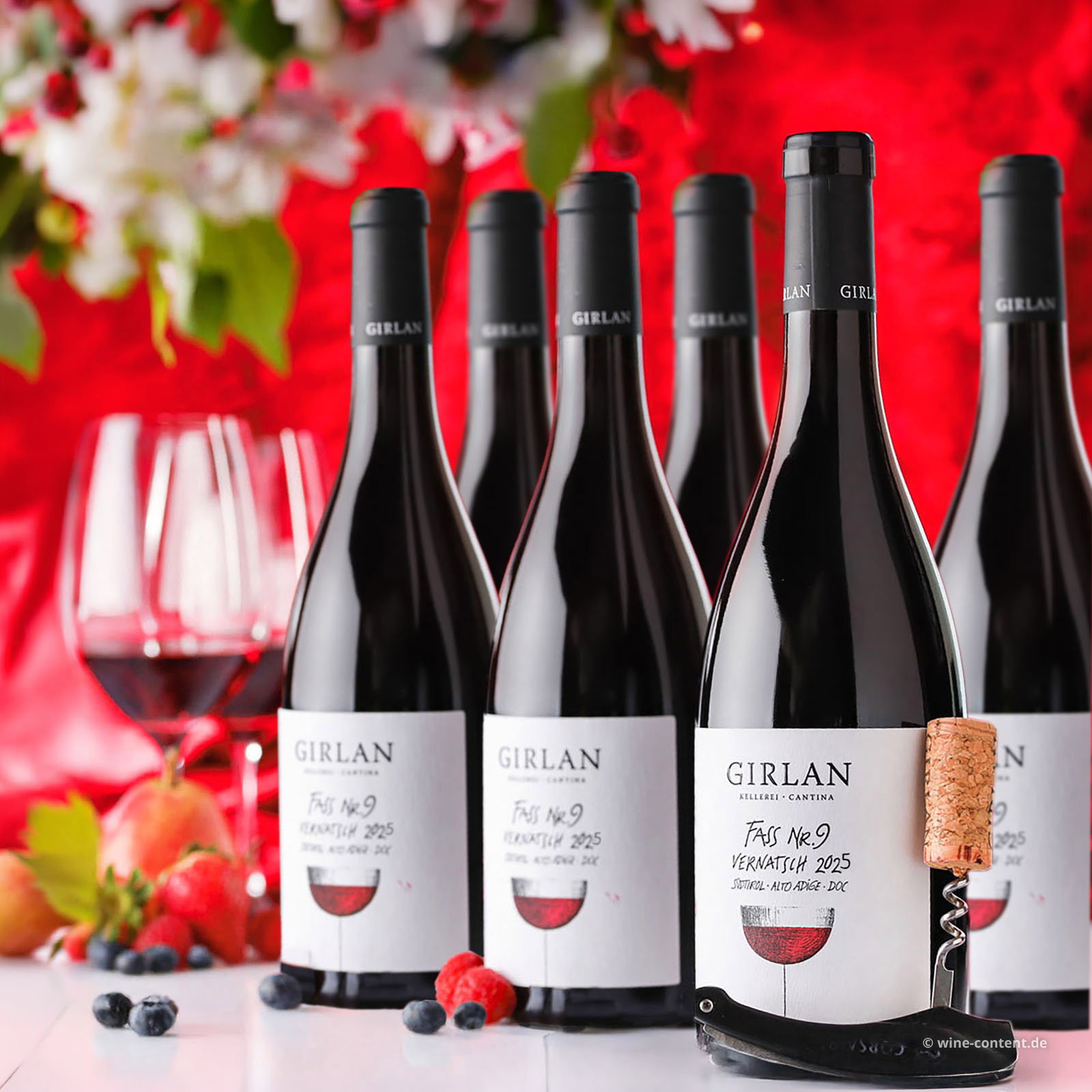 6er-Sparpaket Vernatsch 2025 Fass Nr. 9