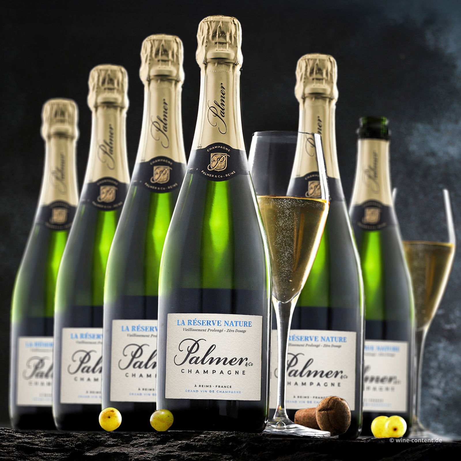 5+1 Sparpaket Champagner La Réserve Brut Nature 5+1 Sparpaket Champagner La Réserve Brut Nature