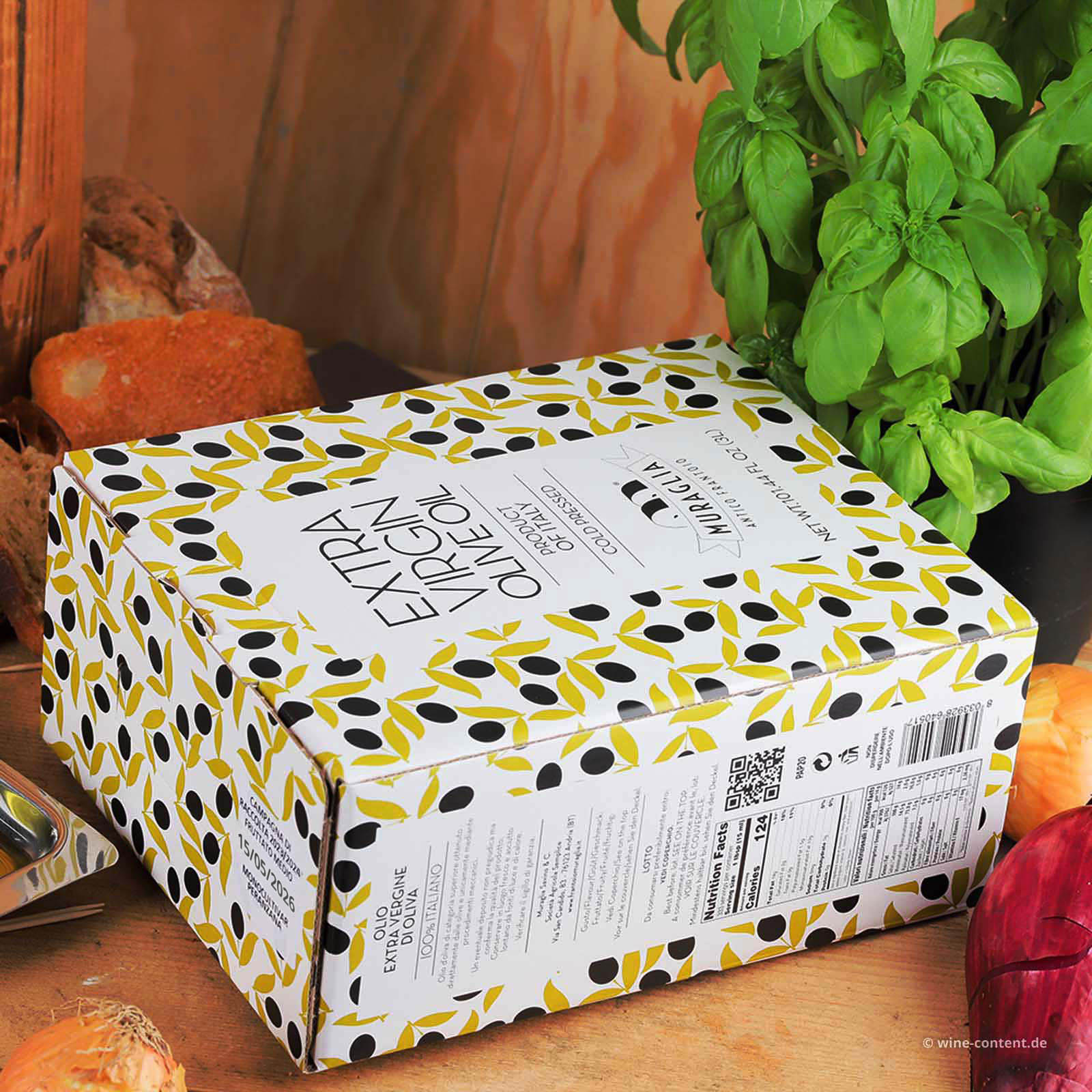 3 L Olivenöl Extra Vergine 2024 Fruttato Medio Bag in Box
