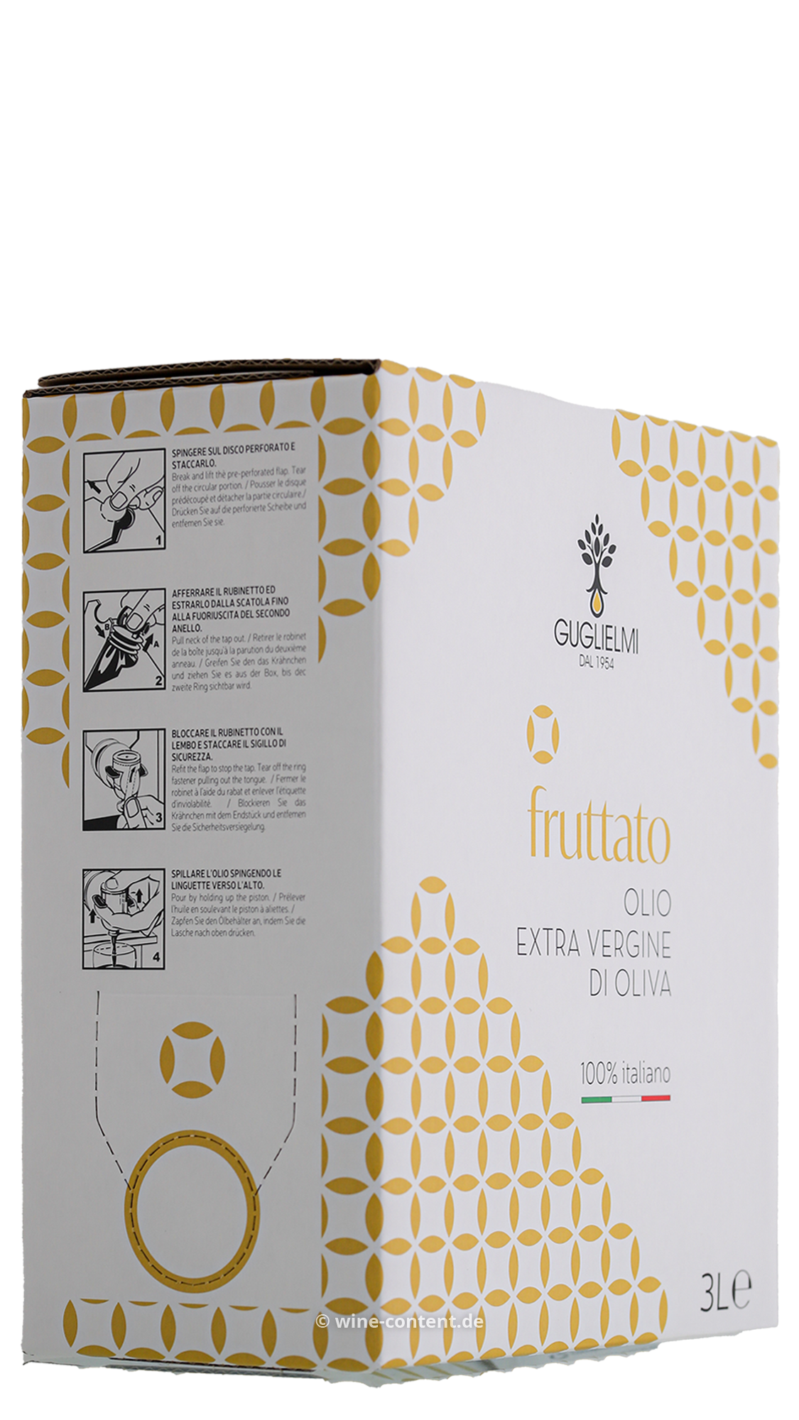 3 L Olivenöl Extra Vergine 2026 Fruttato Bag in Box