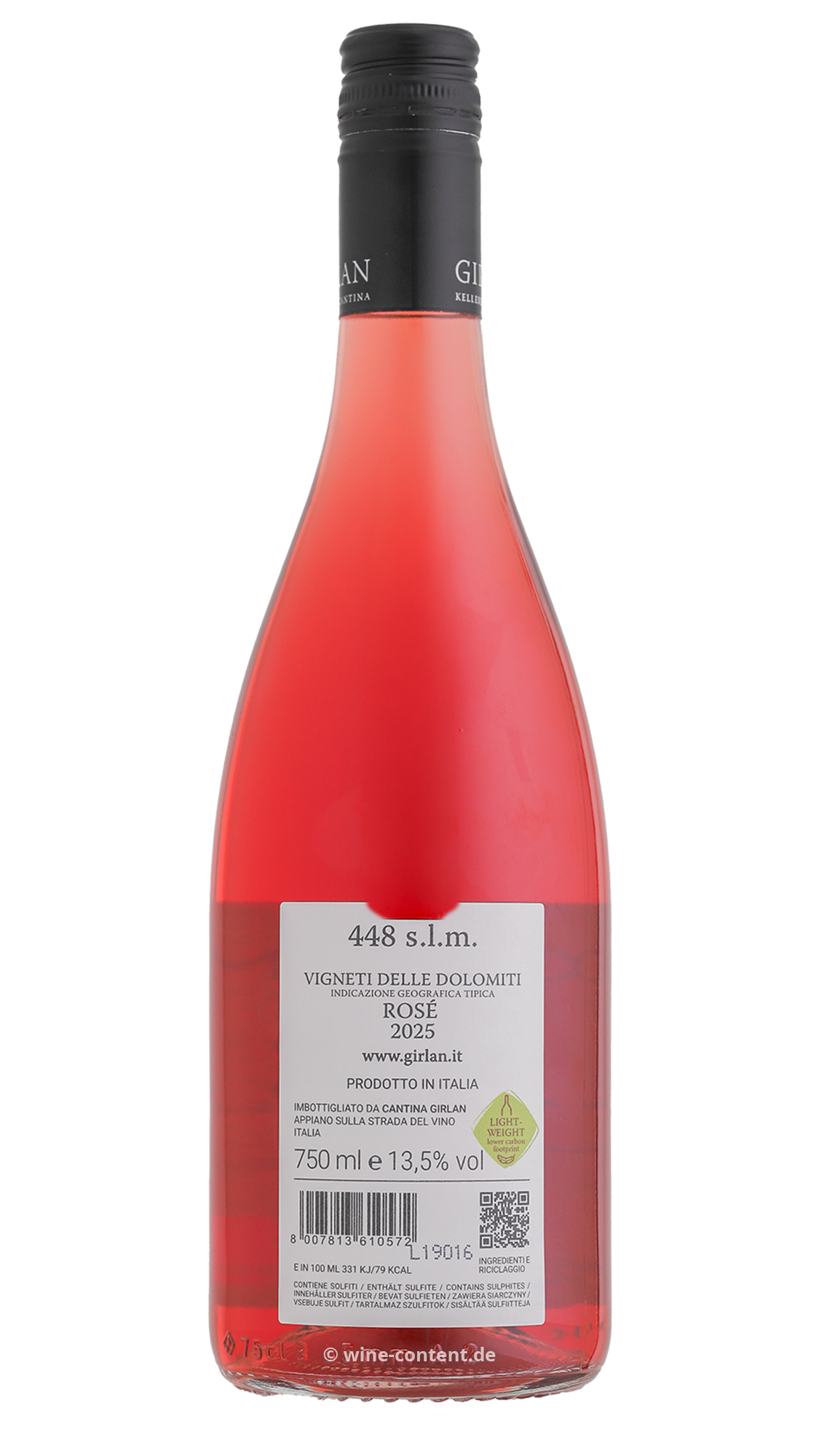 Rosé 2025 448 s.l.m.