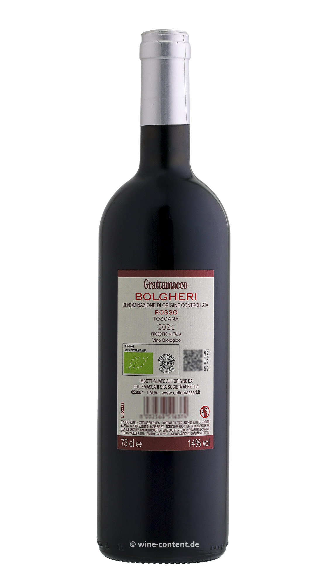 Bolgheri Rosso 2024 Bio