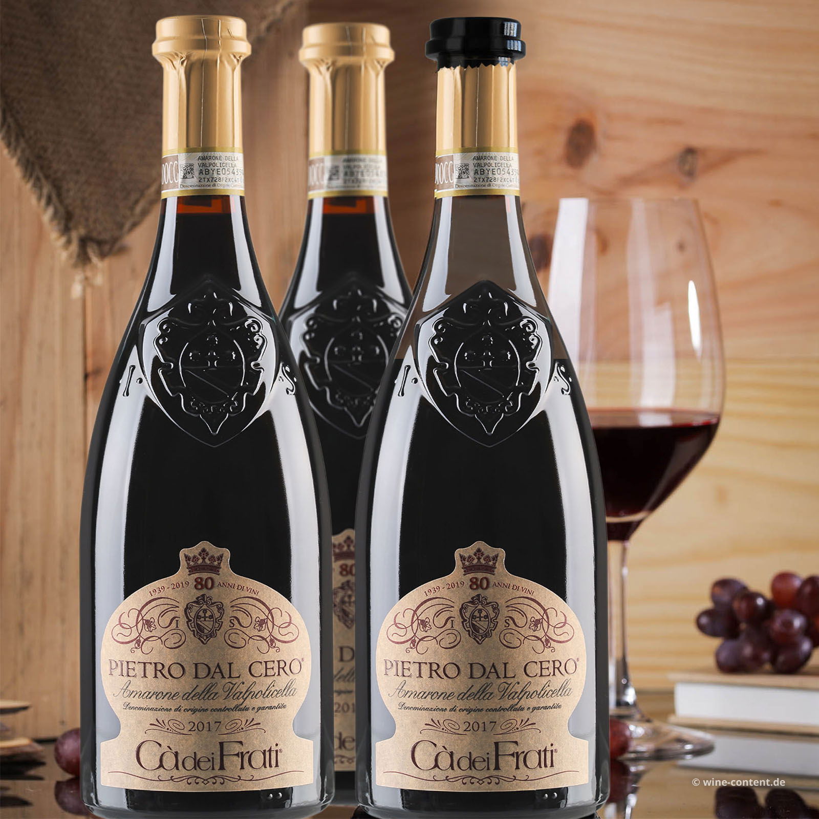 3er-Paket Amarone 2017 Pietro dal Cero