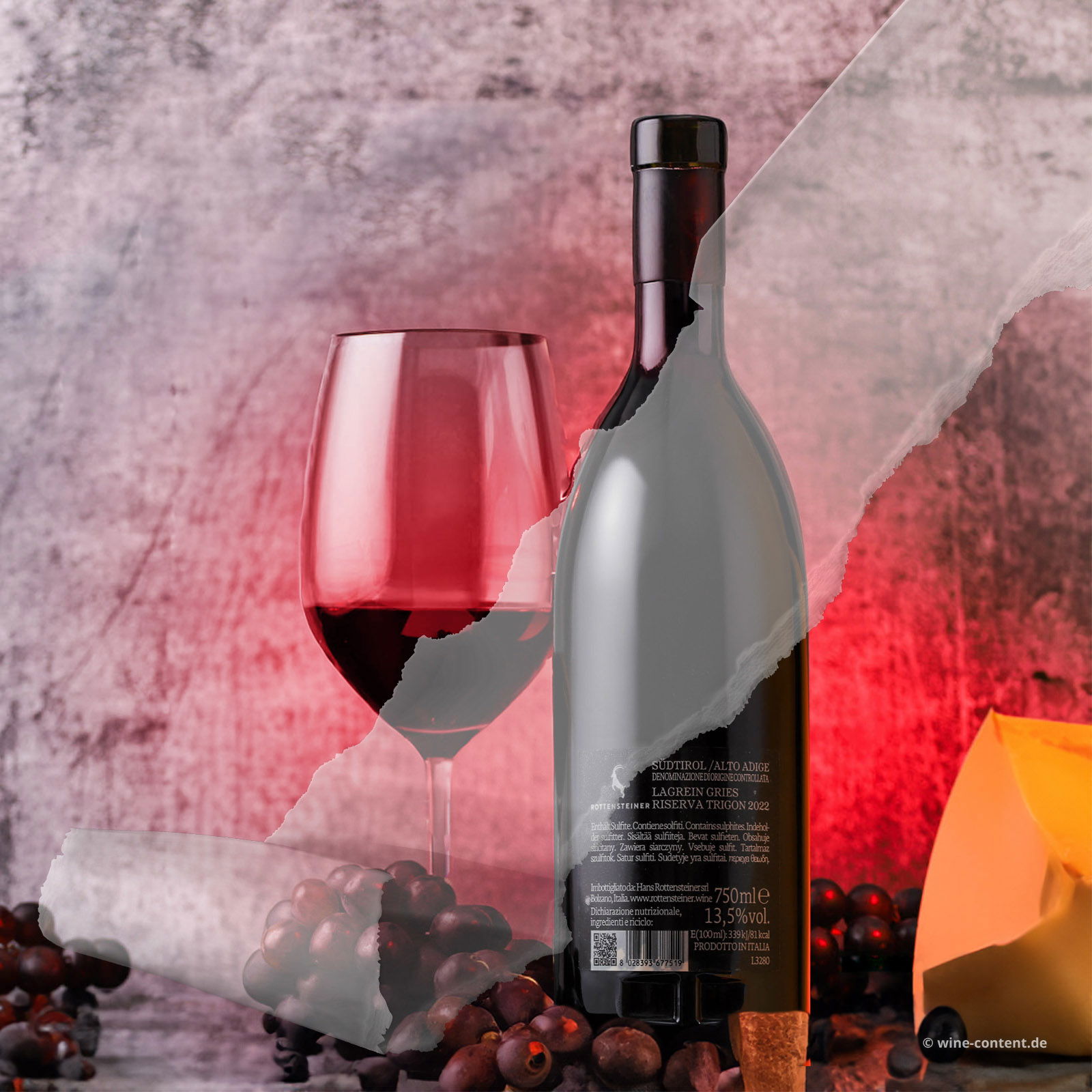 Lagrein Riserva 2022 Trigon (Lagerschaden)