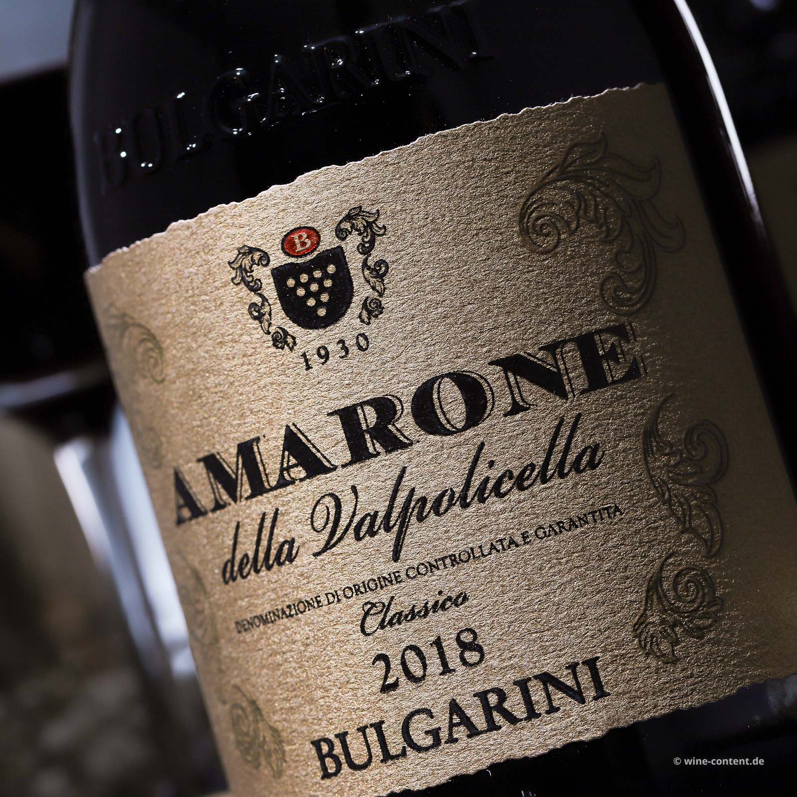 Amarone Classico 2018 Bulgarini