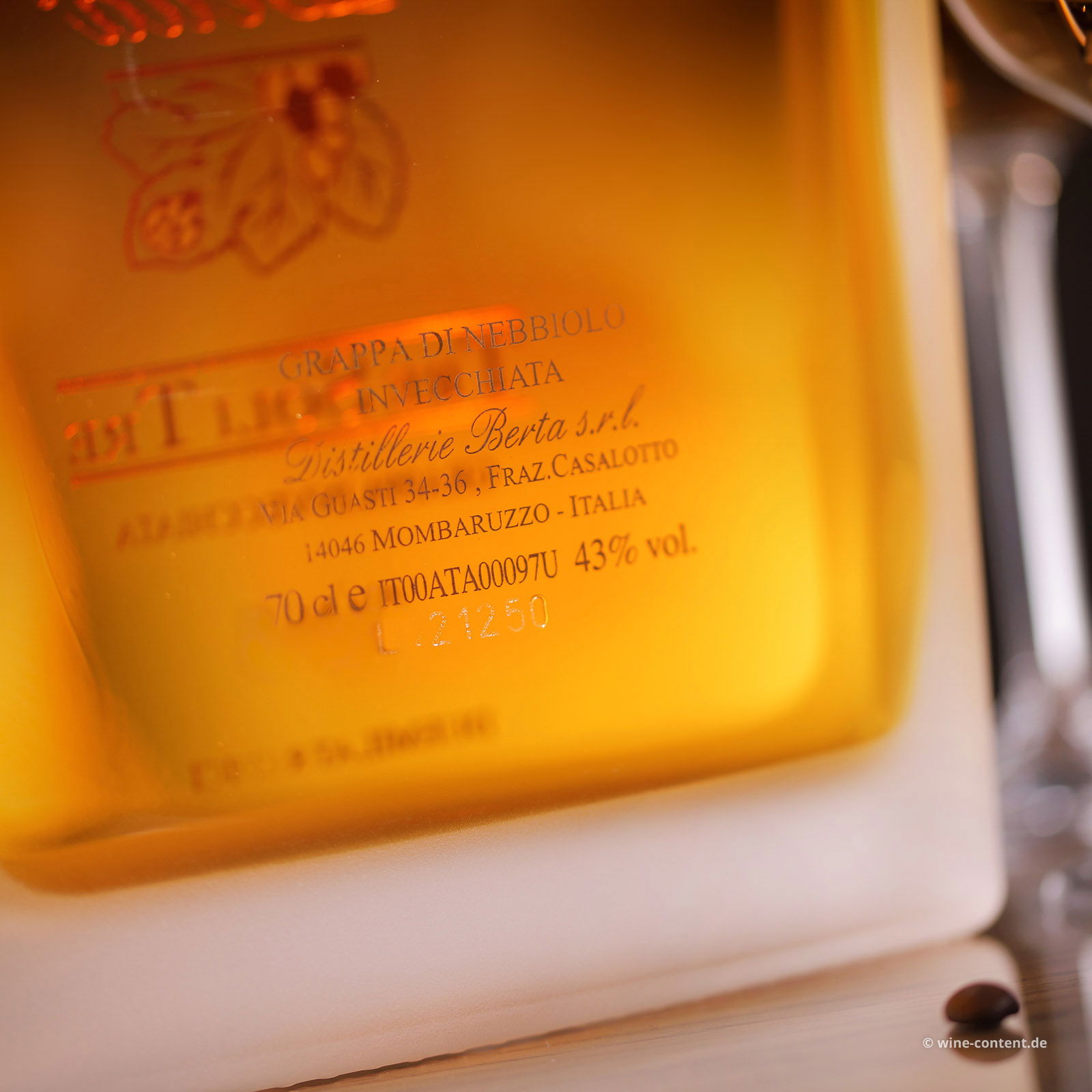 Grappa Tre Soli Tre 2017 (Nebbiolo)