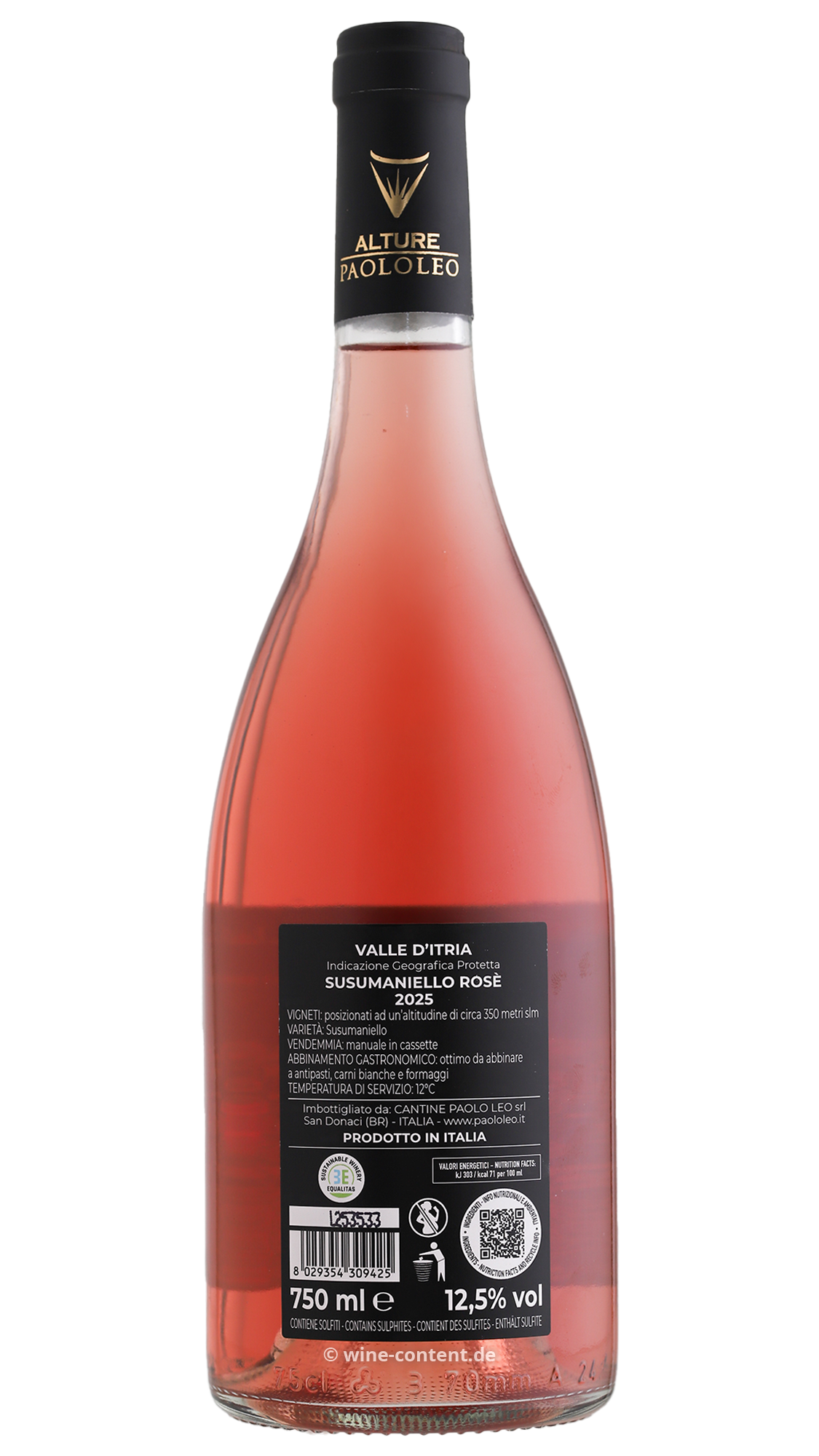 Susumaniello Rosato 2025