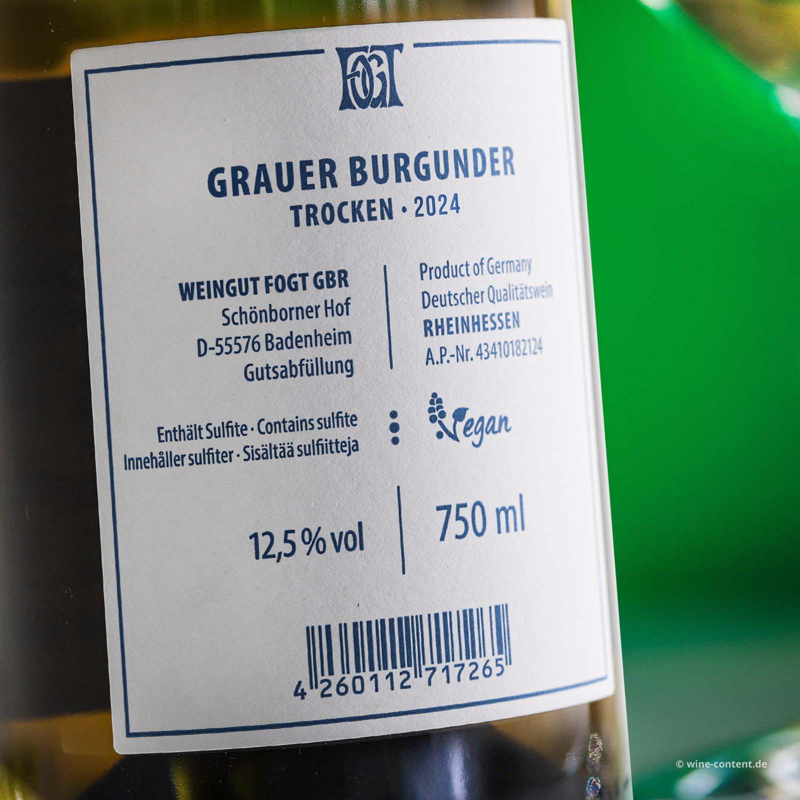 Grauer Burgunder 2024
