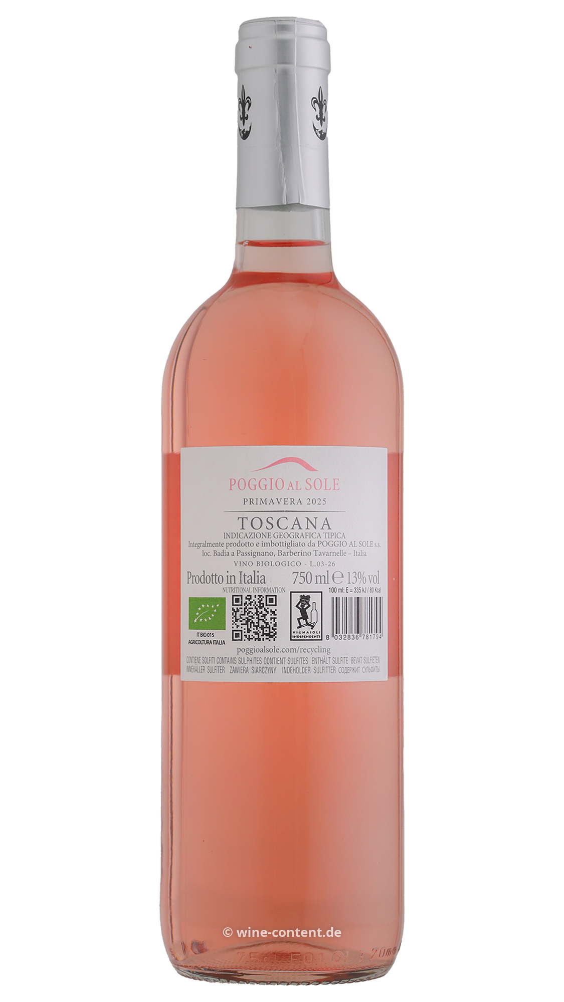 Toscano Rosato 2025 Primavera Bio