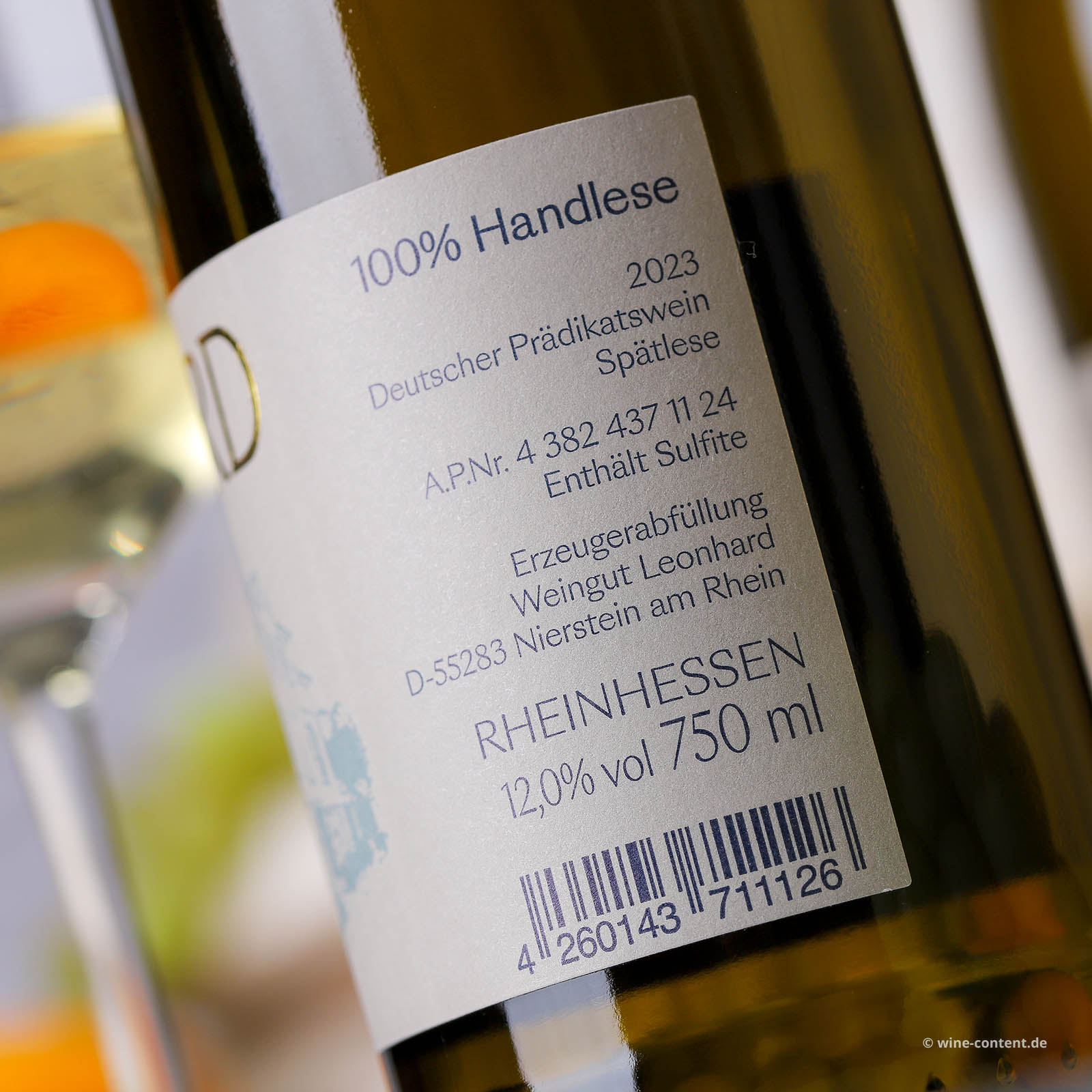 Riesling Spätlese trocken 2023 Ölberg Roter Hang