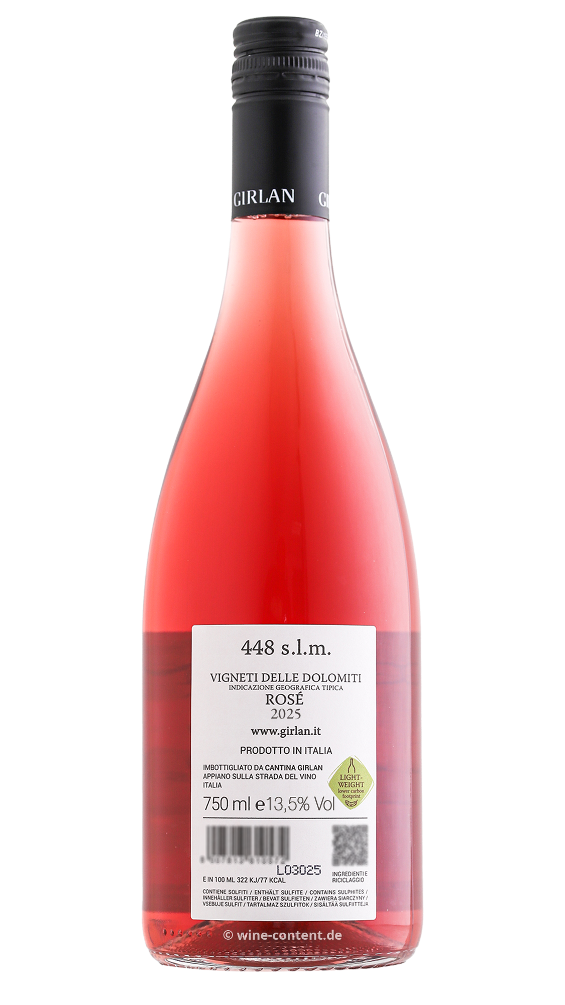 Rosé 2025 448 s.l.m.