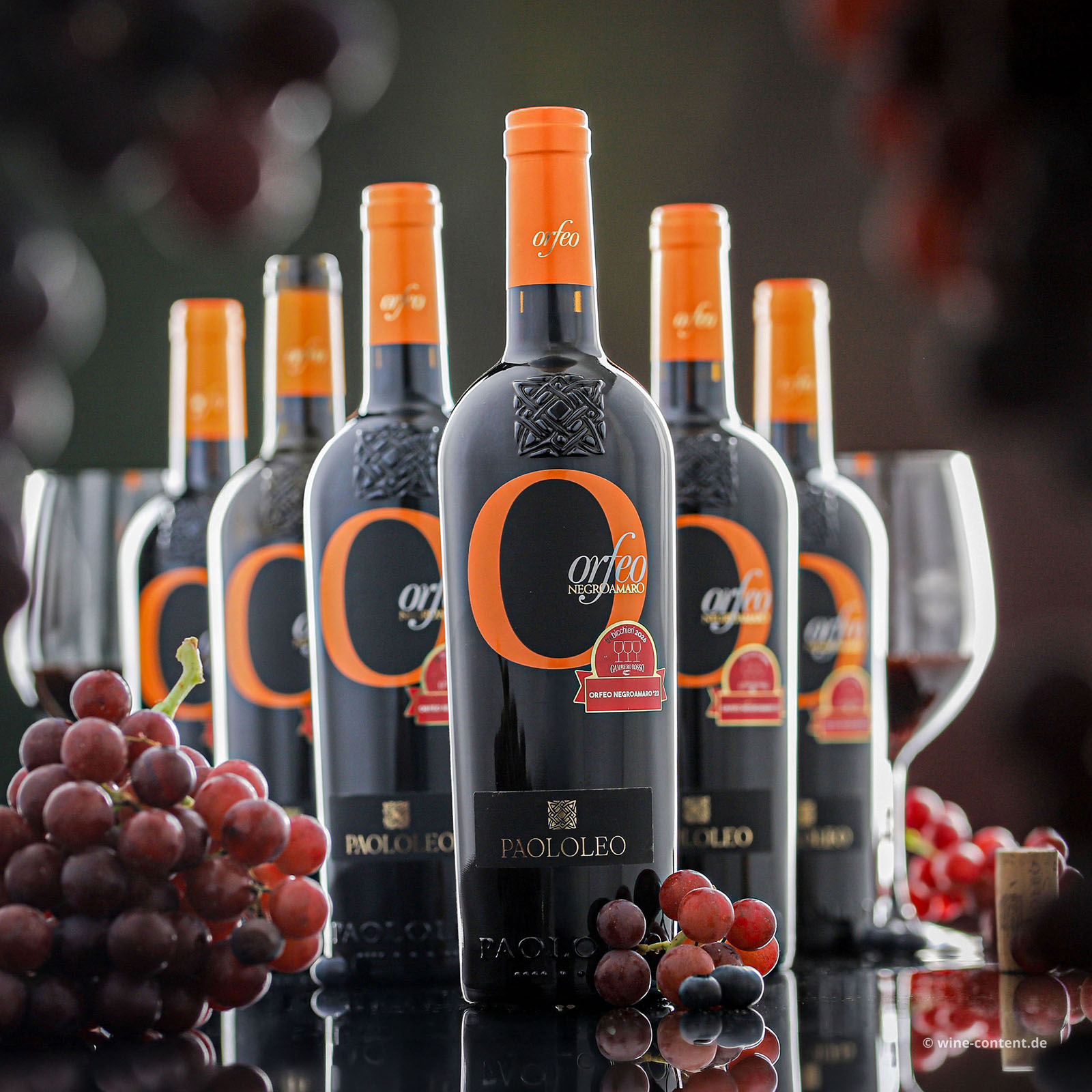 6er-Sparpaket Negroamaro 2023 Orfeo