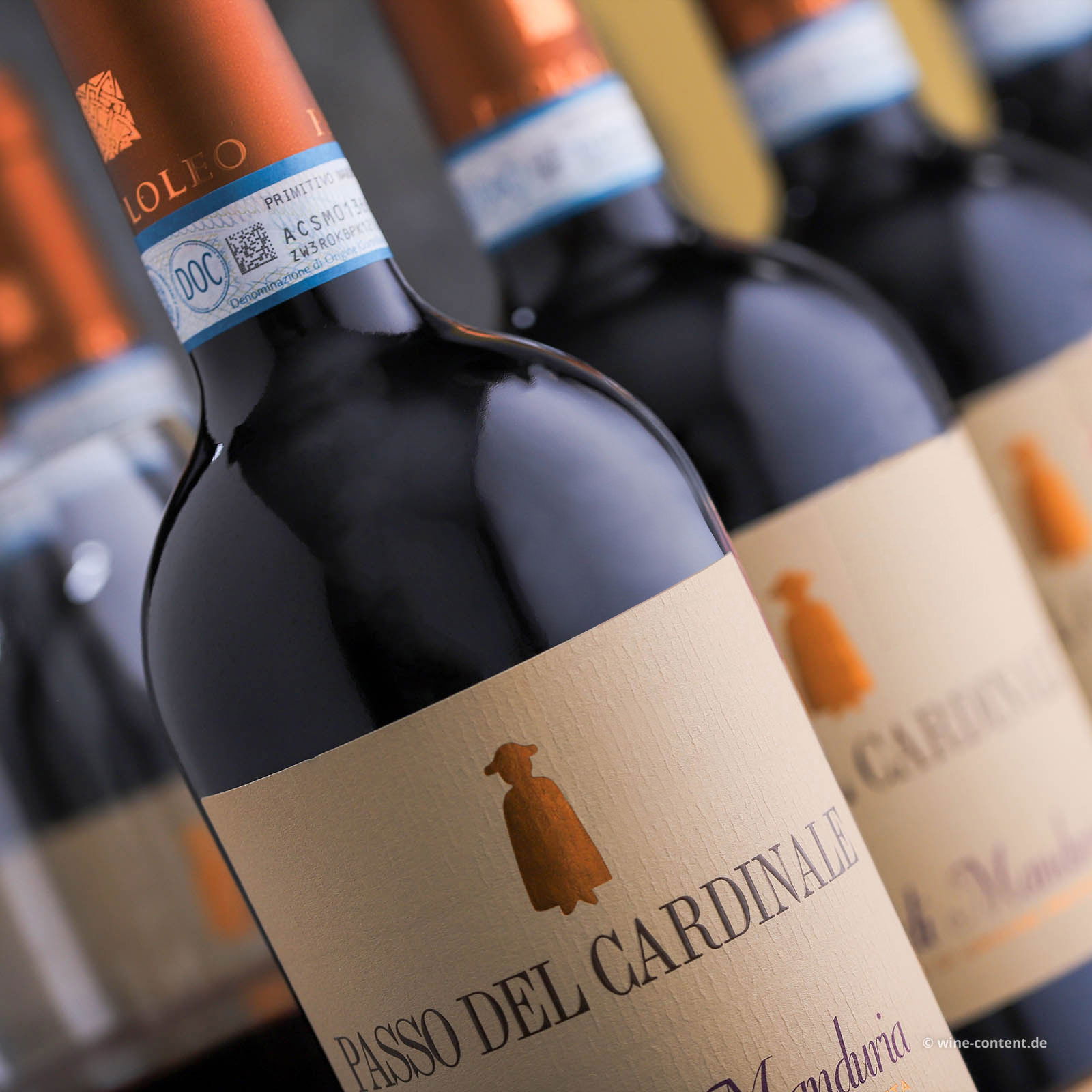 6er-Sparpaket Primitivo di Manduria 2023 Passo del Cardinale