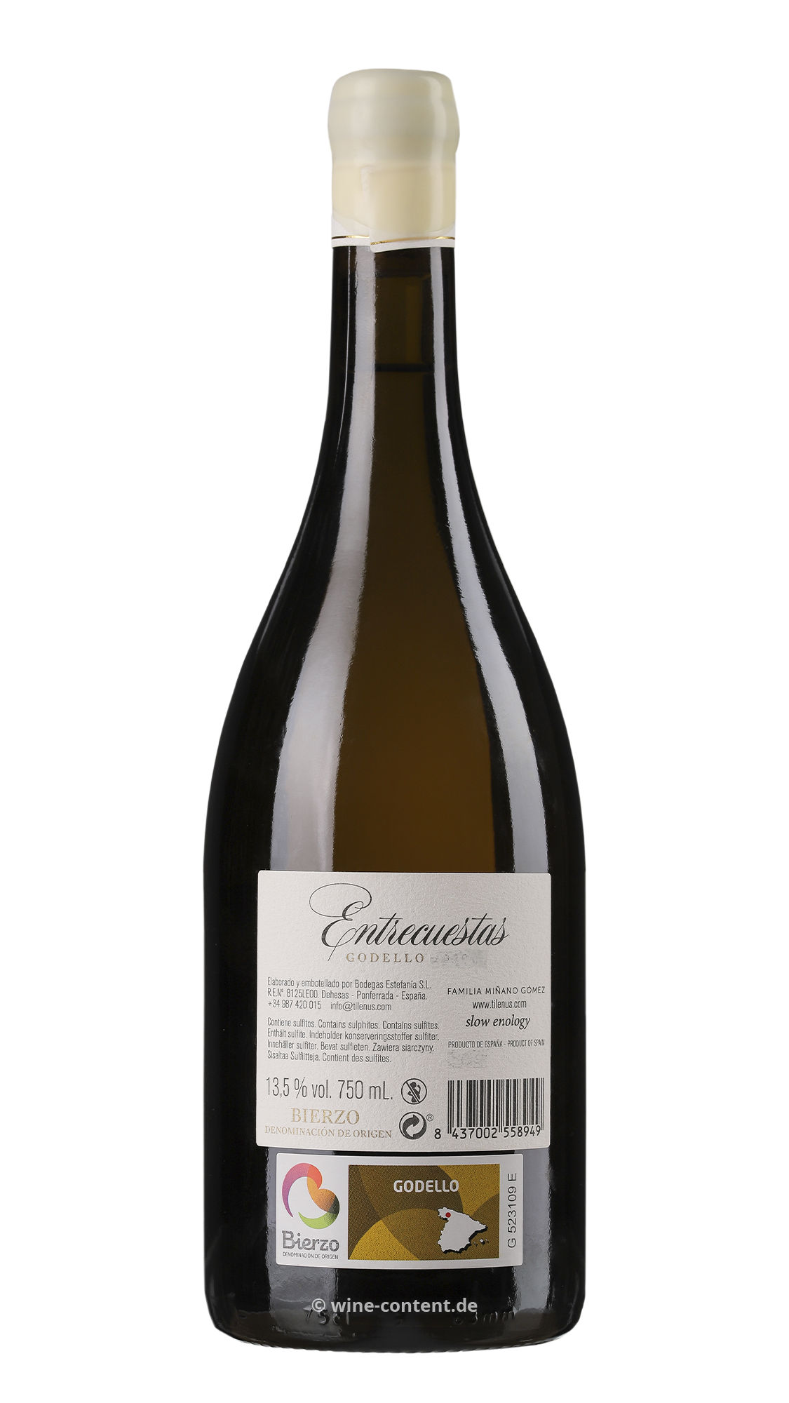 Godello 2021 Tilenus Entrecuestas Godello 2021 Tilenus Entrecuestas