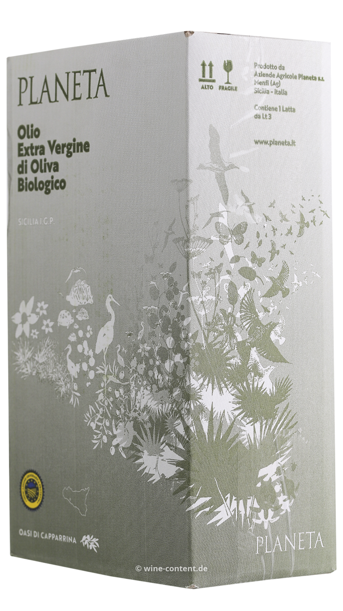 3 L Olivenöl Extra Vergine Sicilia 2024 Bio