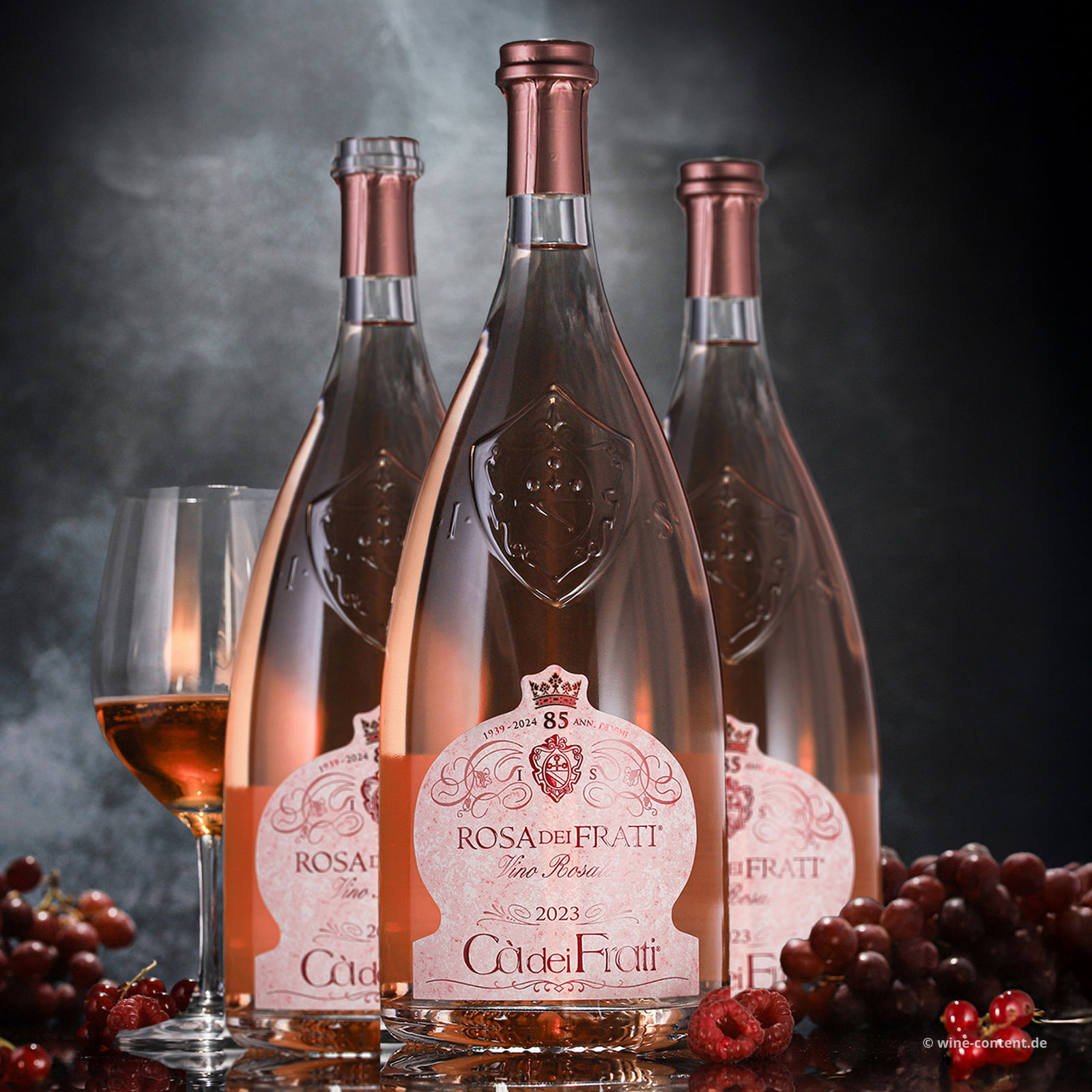 3er-Paket Rosa dei Frati 2023 Magnum