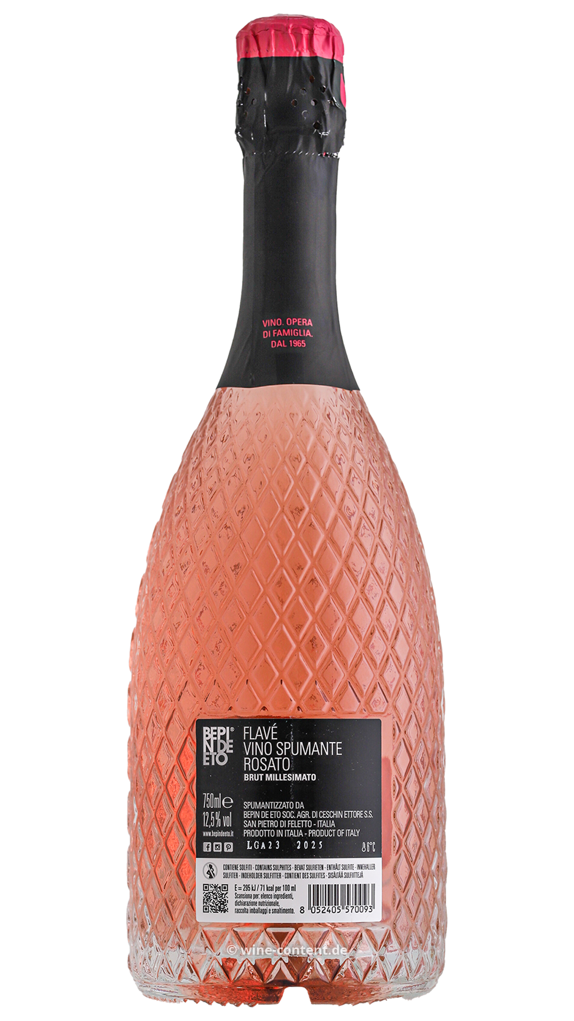 6er-Sparpaket Spumante Rosato 2025 Flavé Brut