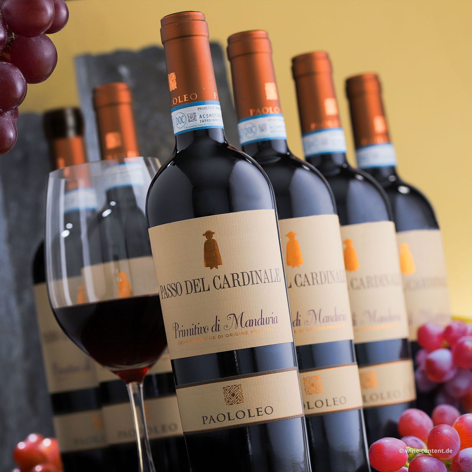 6er-Sparpaket Primitivo di Manduria 2023 Passo del Cardinale 6er-Sparpaket Primitivo di Manduria 2023 Passo del Cardinale