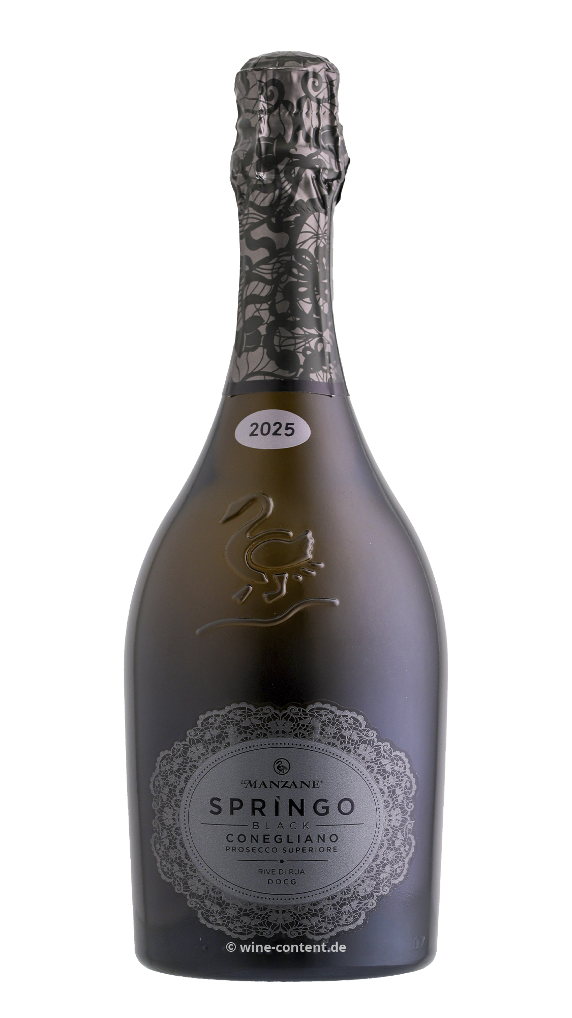 6er-Sparpaket Prosecco Superiore 2025 Rive di Rua Springo Black Brut