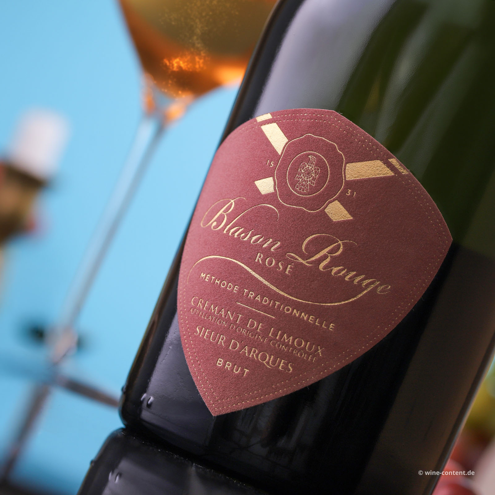 6er-Sparpaket Crémant de Limoux Rosé Blason Rouge Brut