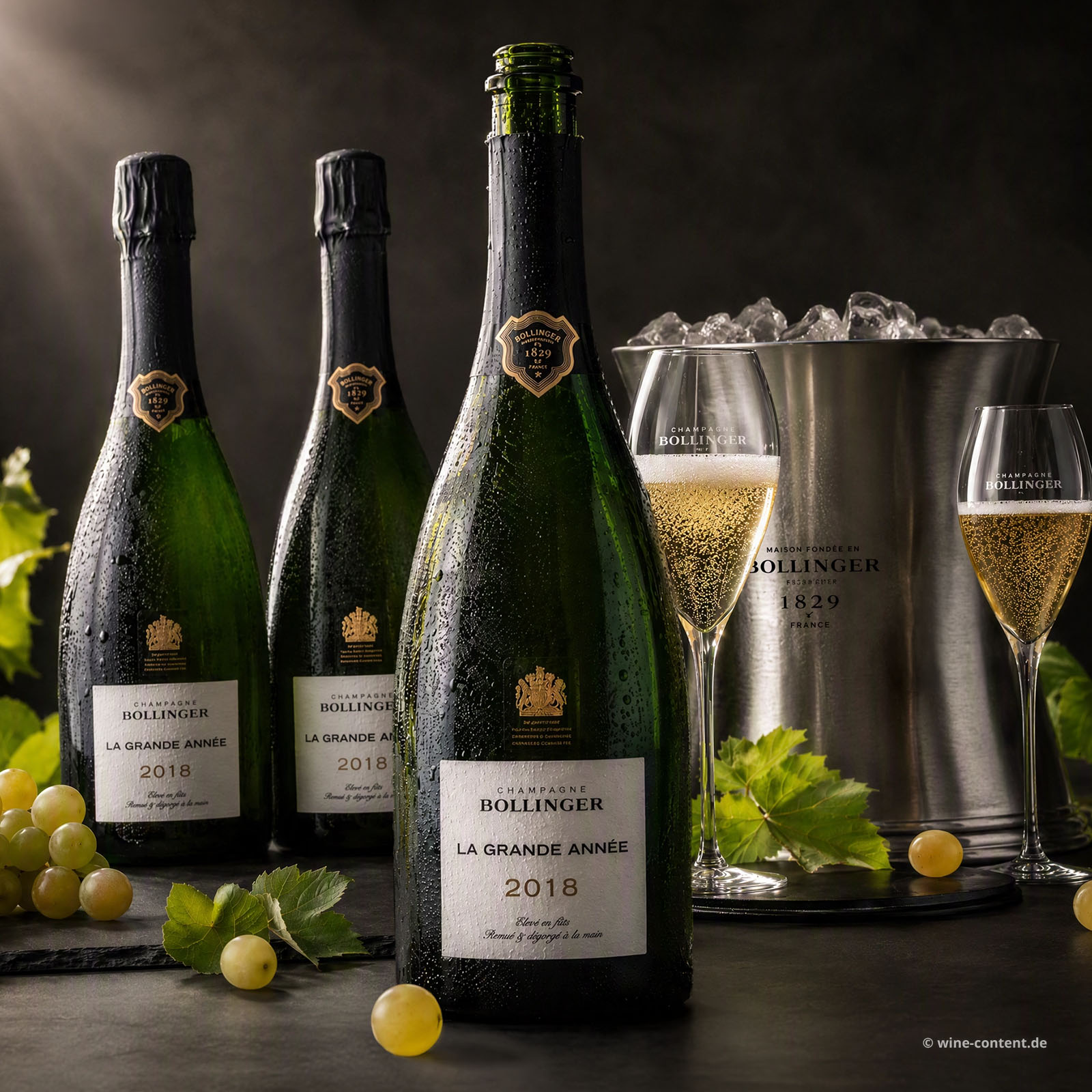 3er-Sparpaket Champagner 2018 La Grande Année Brut