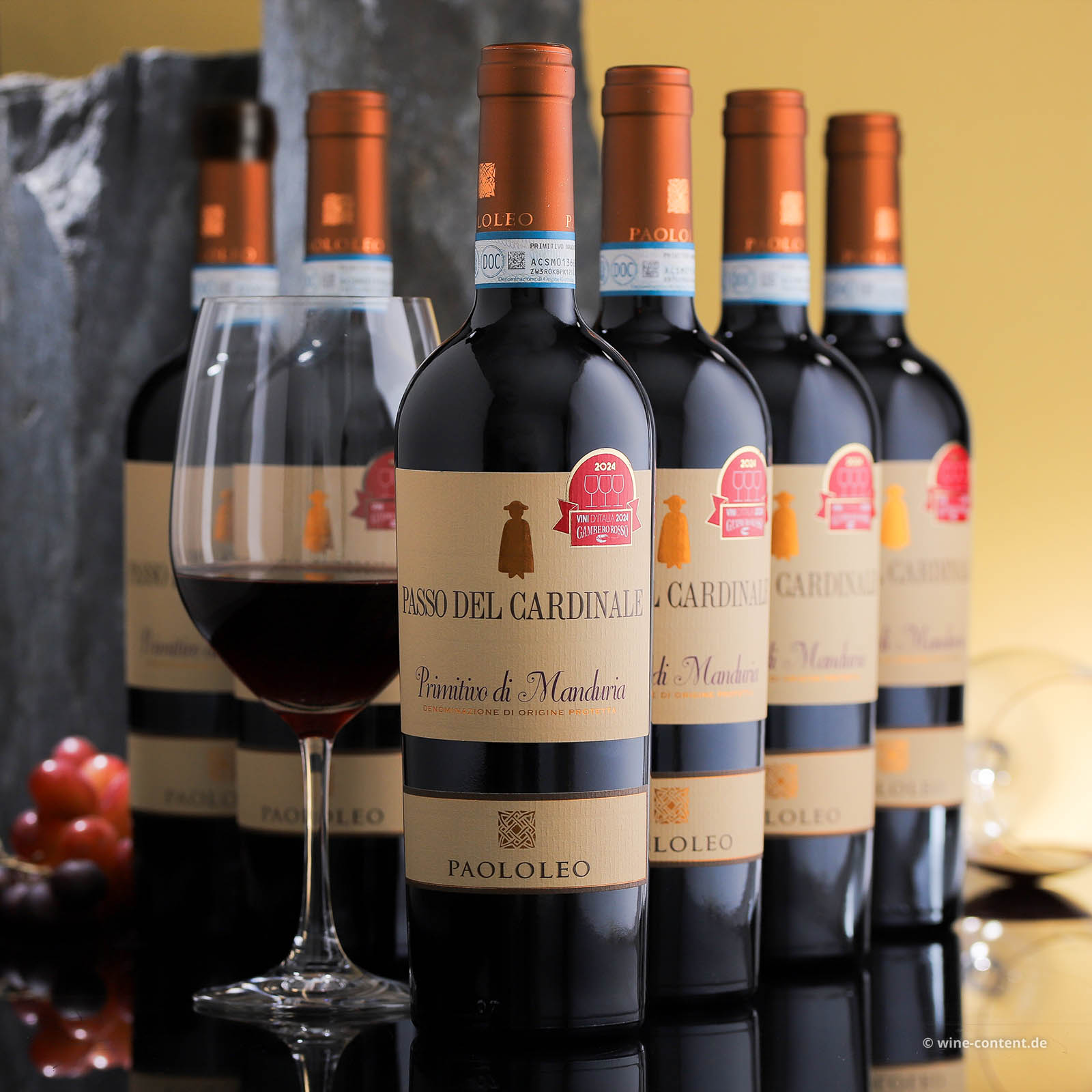 6er-Sparpaket Primitivo di Manduria 2022 Passo del Cardinale