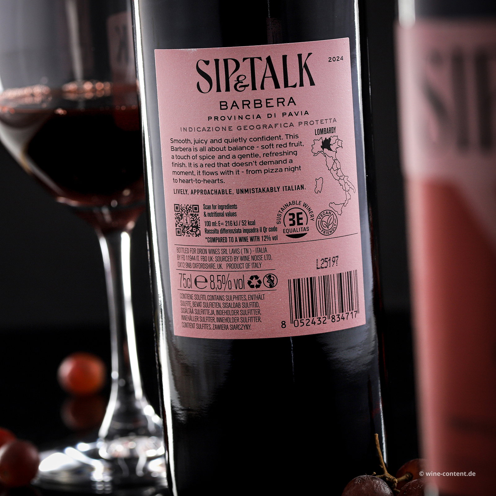 Barbera 2024 Sip & Talk 8,5% (Lagerschaden)