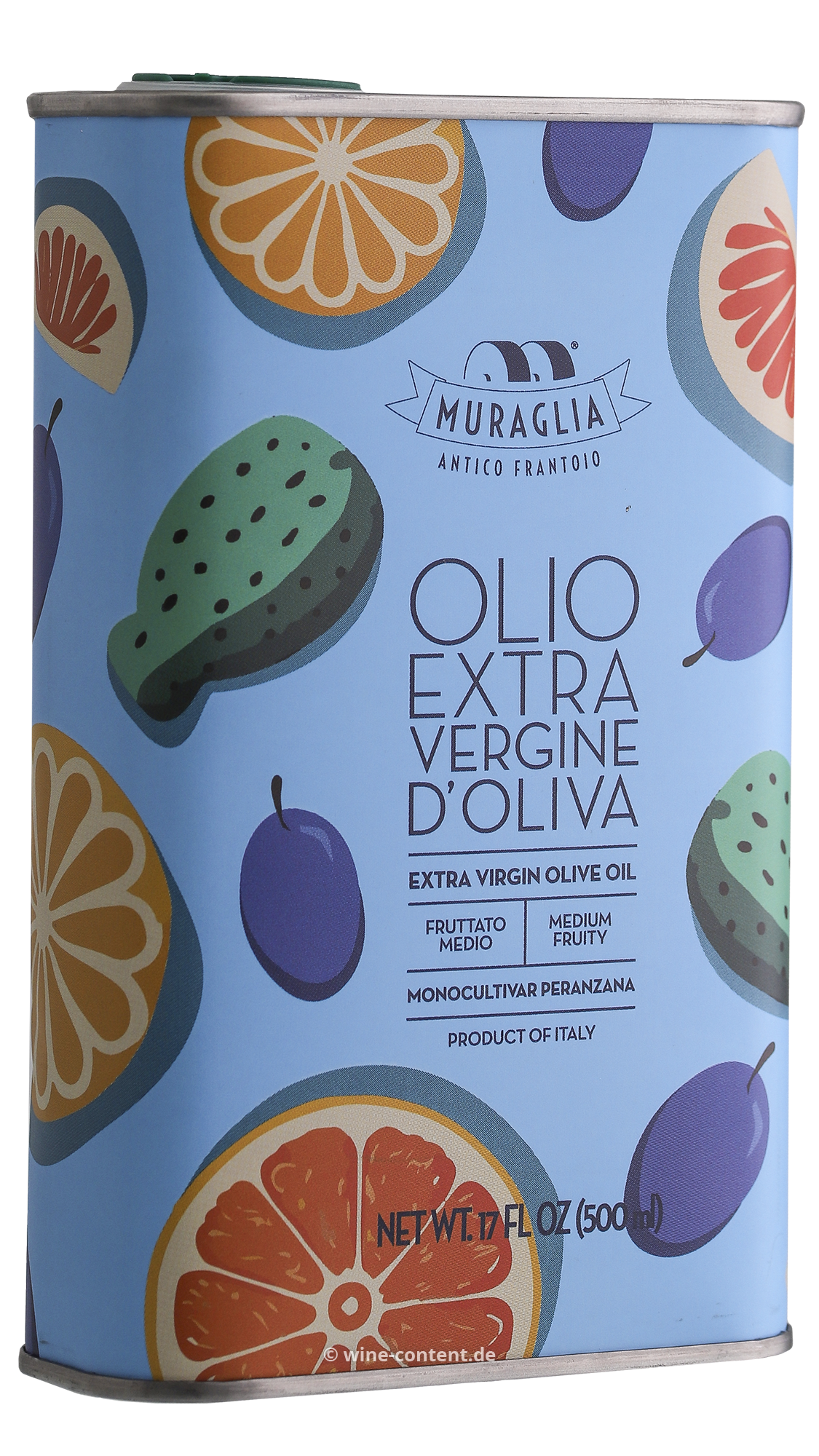 0,5 L Olivenöl Extra Vergine 2023 Fruttato Medio Kanister