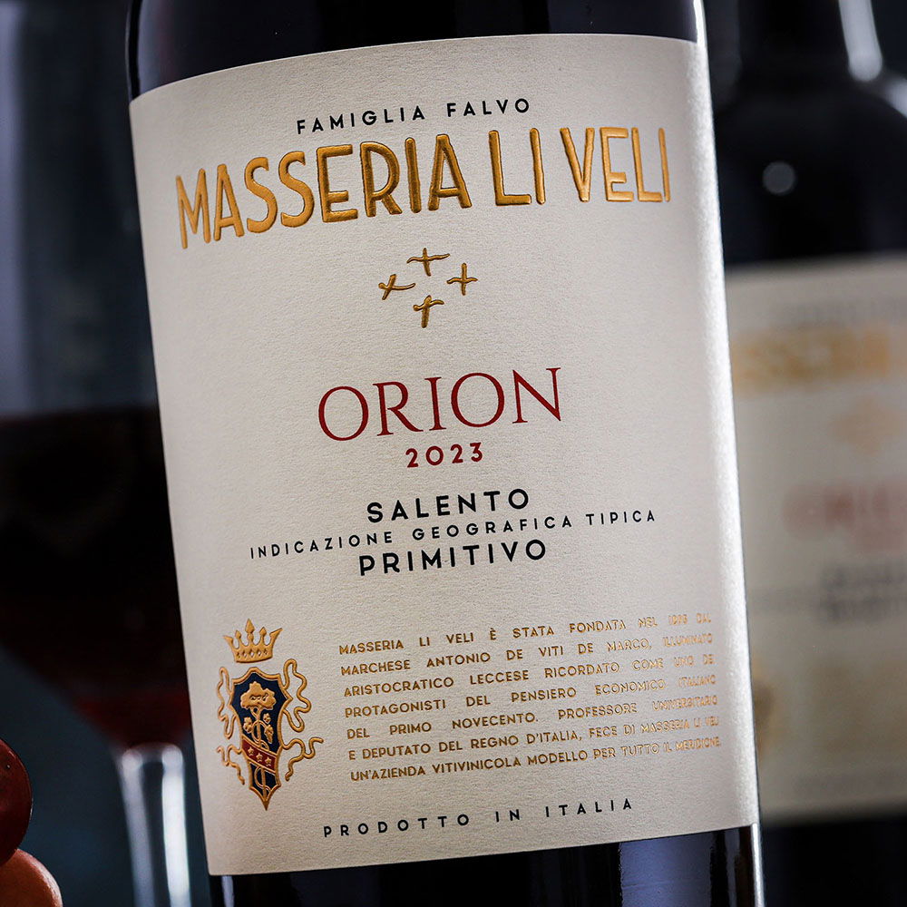 Primitivo Salento 2023 Orion Primitivo Salento 2023 Orion