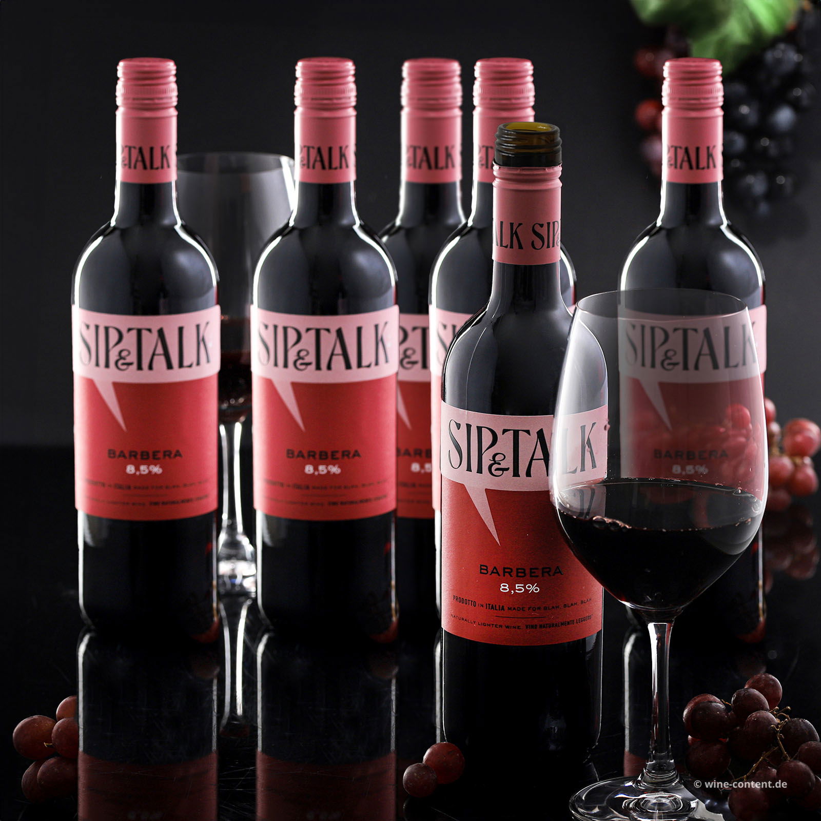 5+1 Sparpaket Barbera 2024 Sip & Talk 8,5%