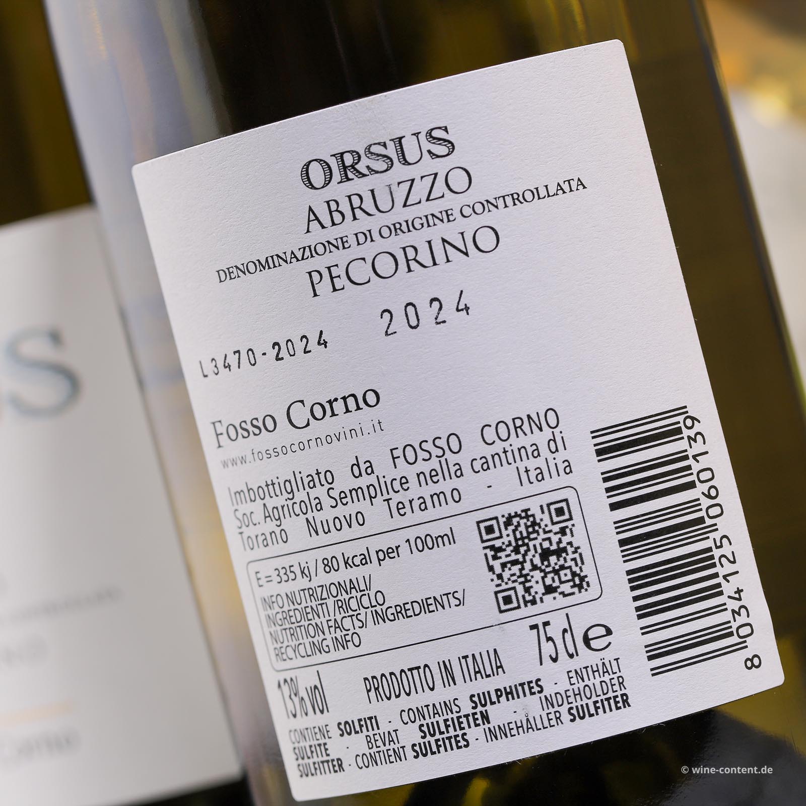 6er-Sparpaket Pecorino Abruzzo 2024 Orsus
