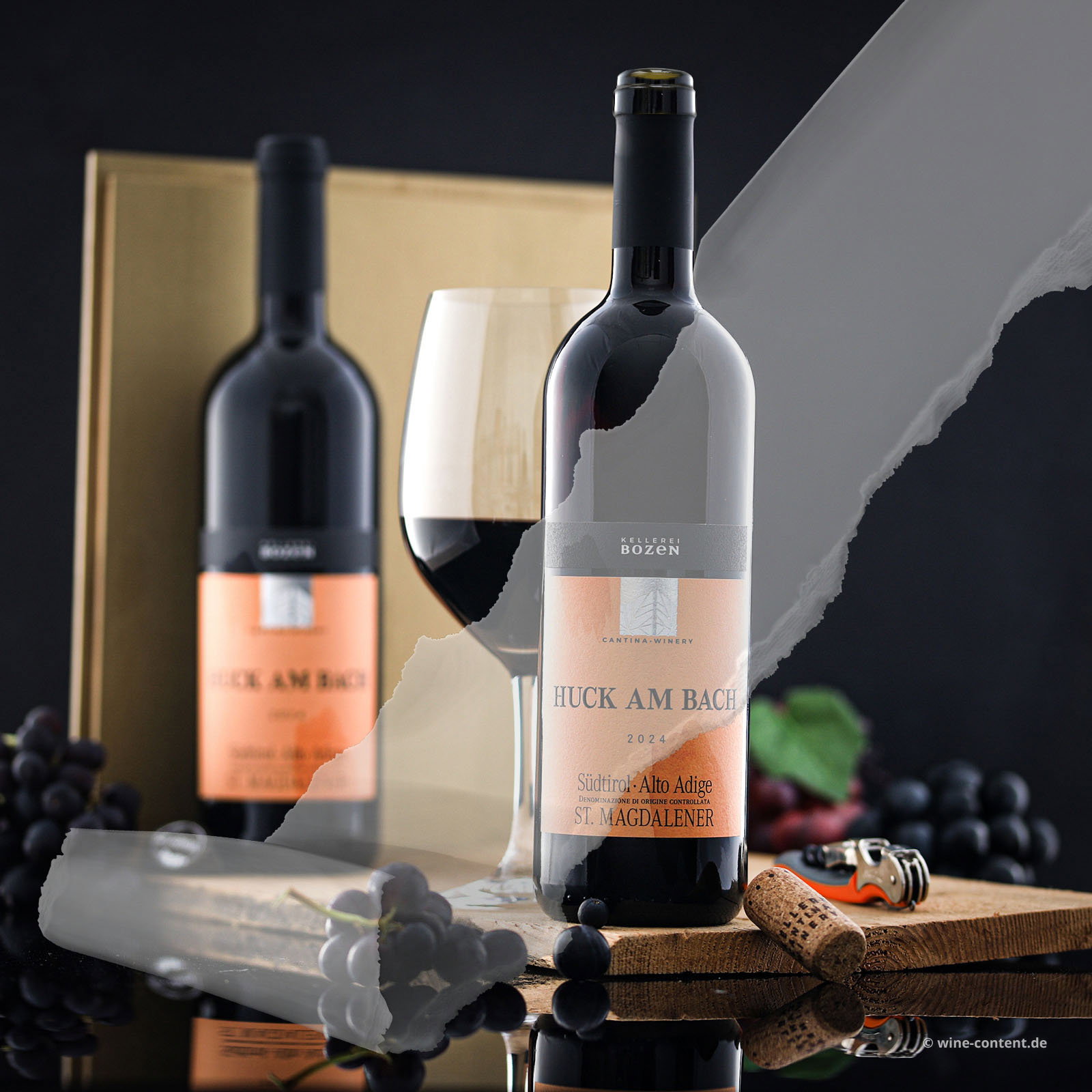 St. Magdalener Classico 2025 Huck am Bach (Lagerschaden)