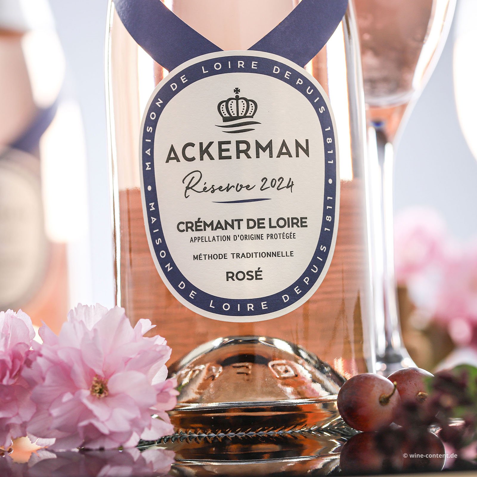 Crémant de Loire Rosé 2024 Réserve Brut
